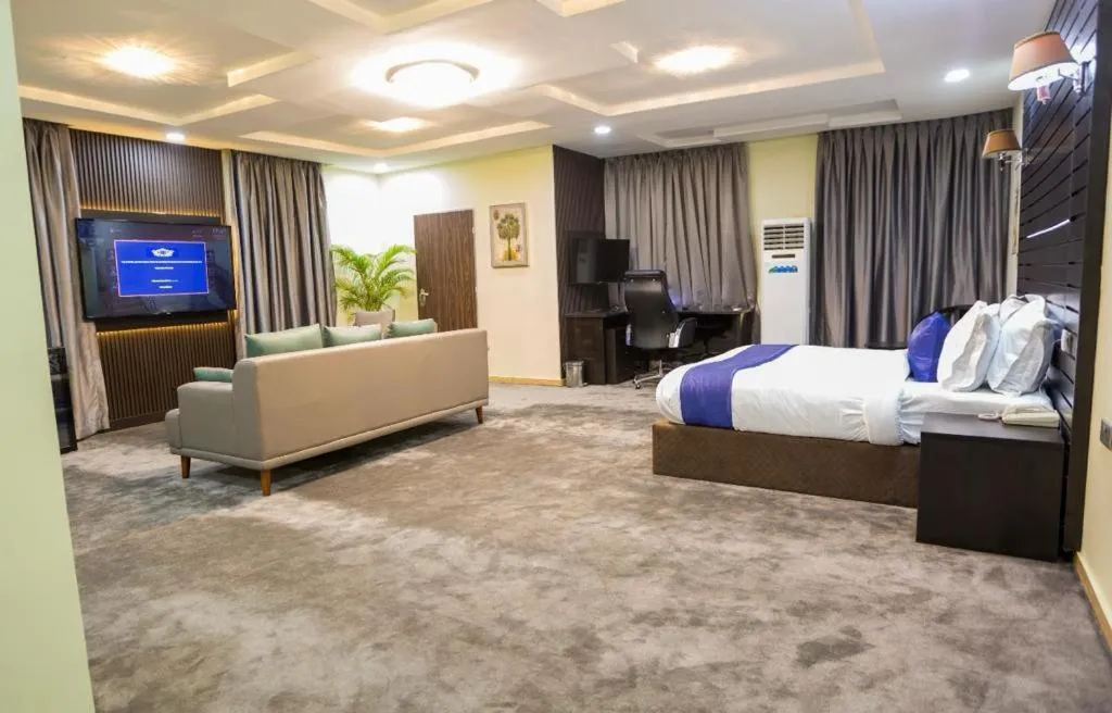 Bed in ED & DRE Hotel Ibadan