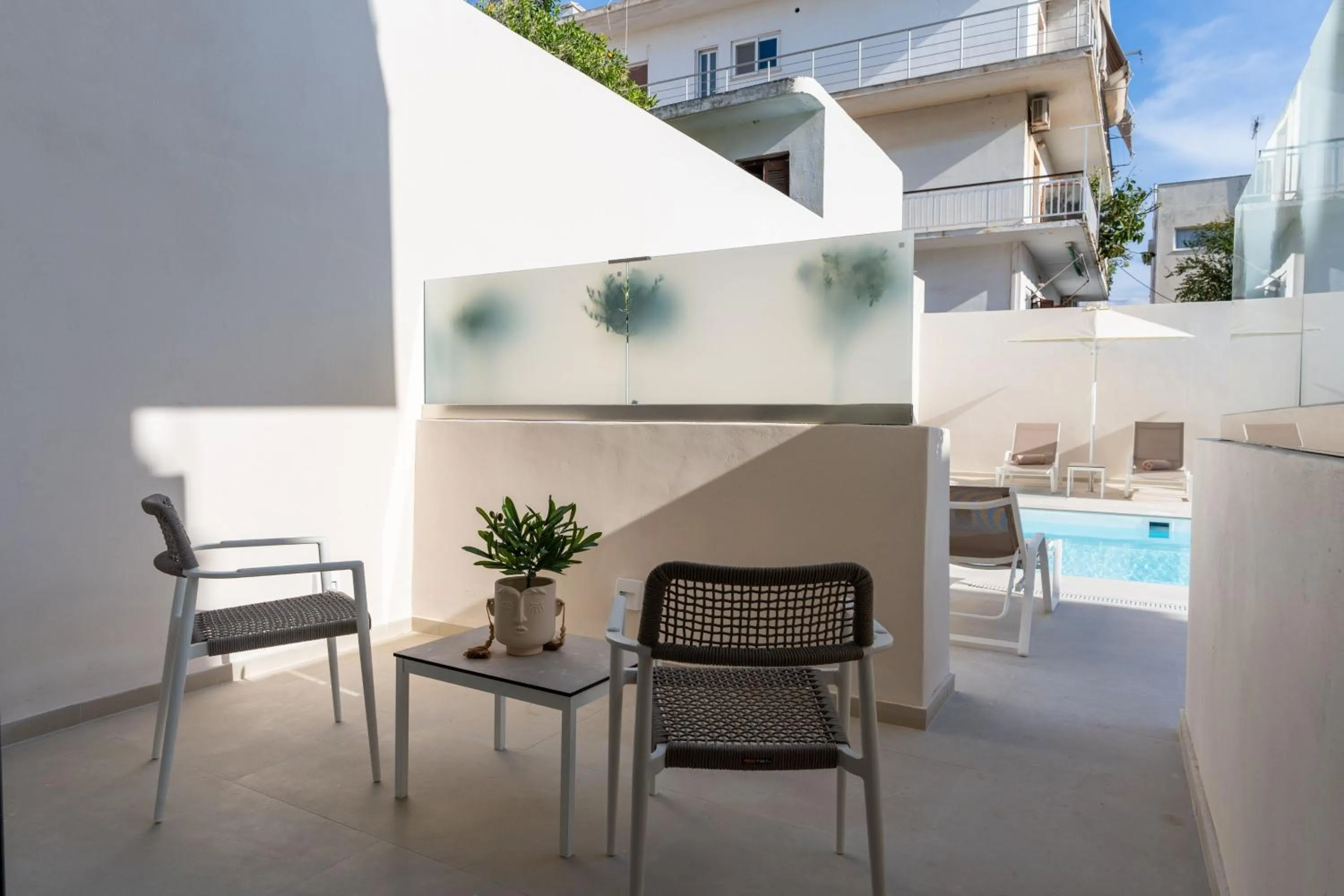 Patio in Selected Suites