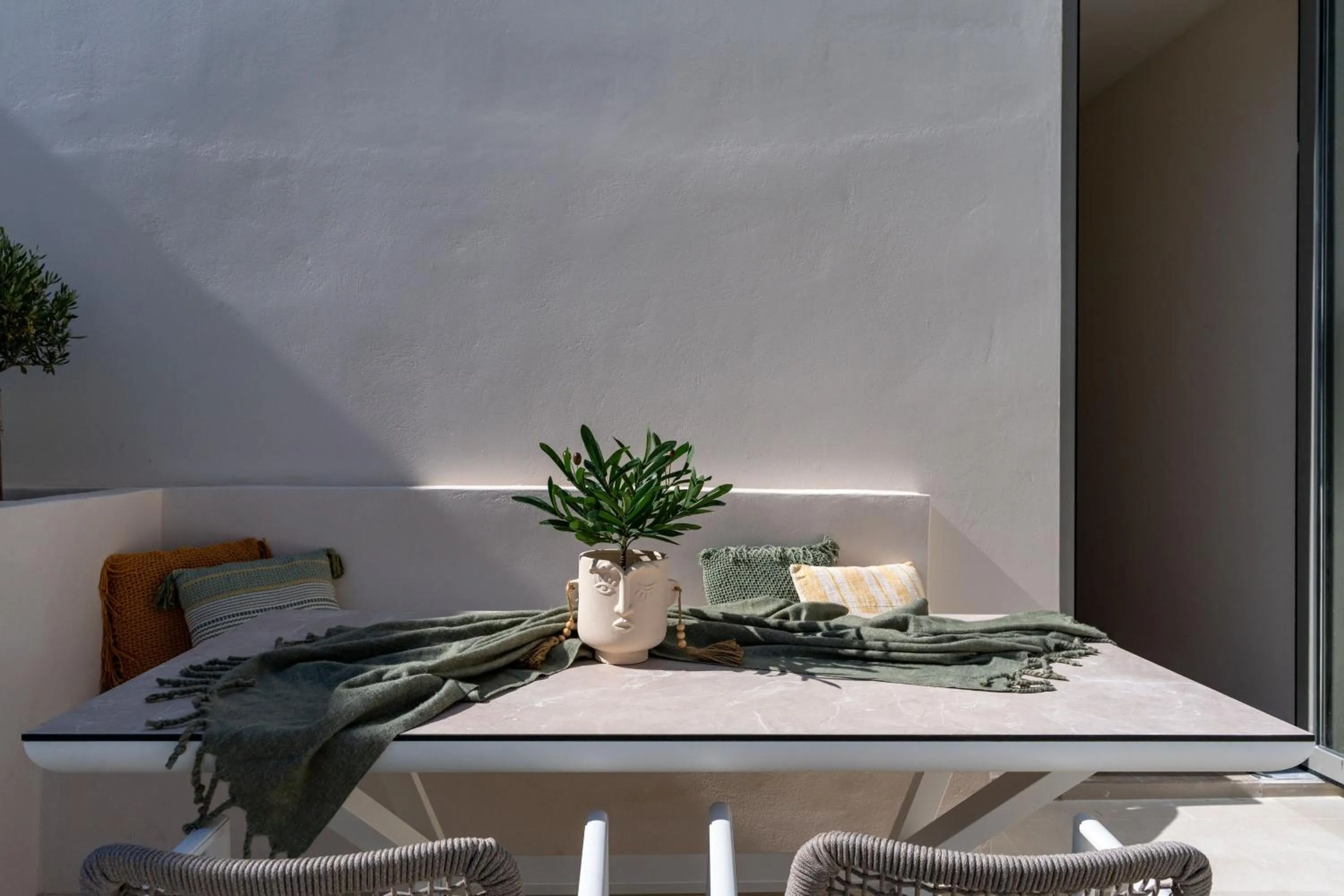 Seating area in Selected Suites