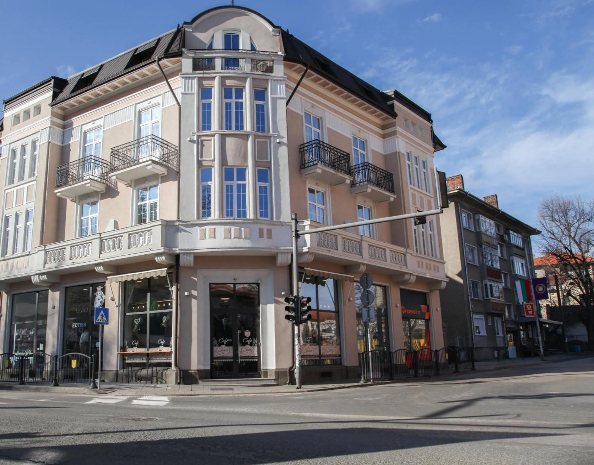 Property building in Corner House