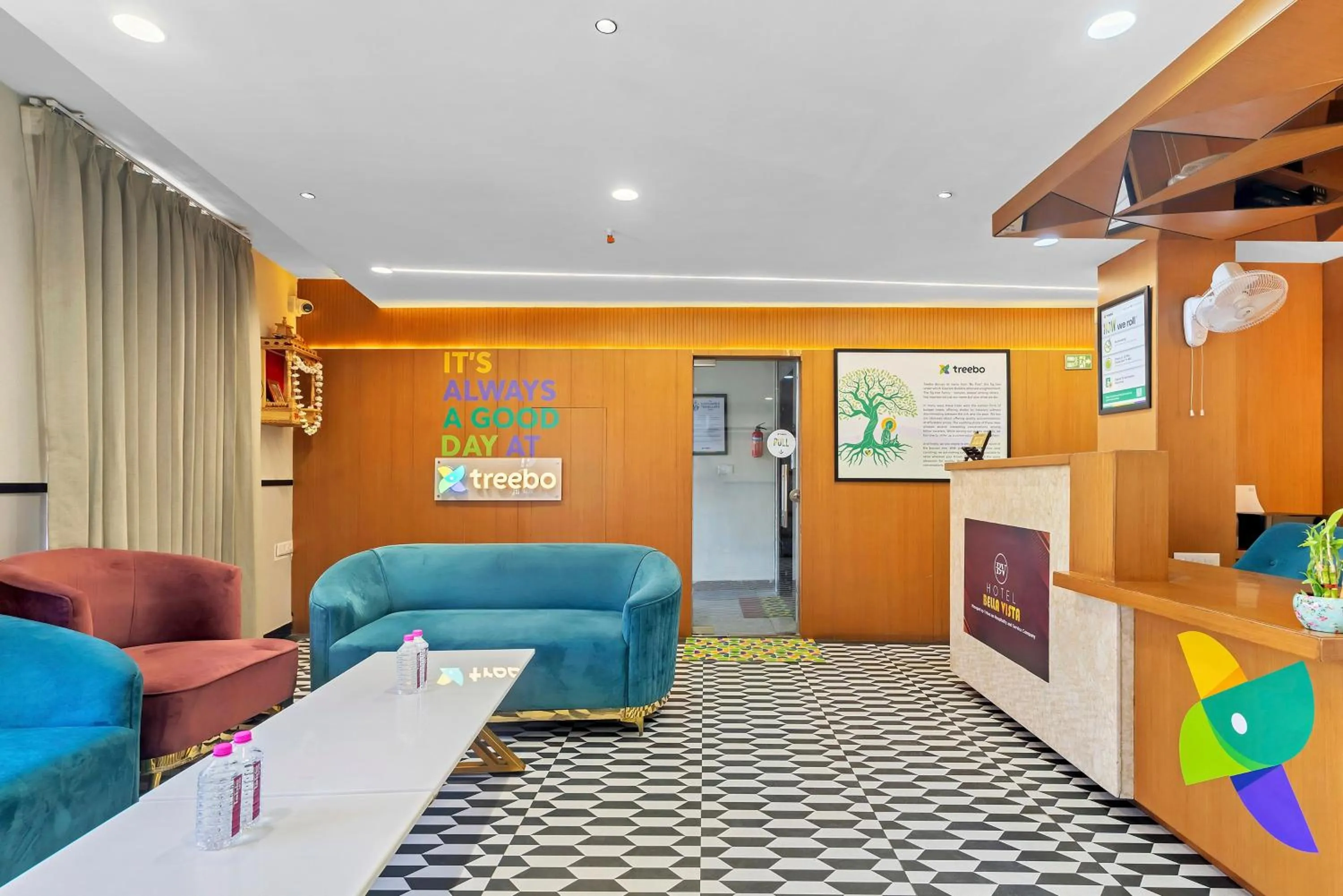 Seating area in Treebo Bella Vista By Kaushalya Hospitality