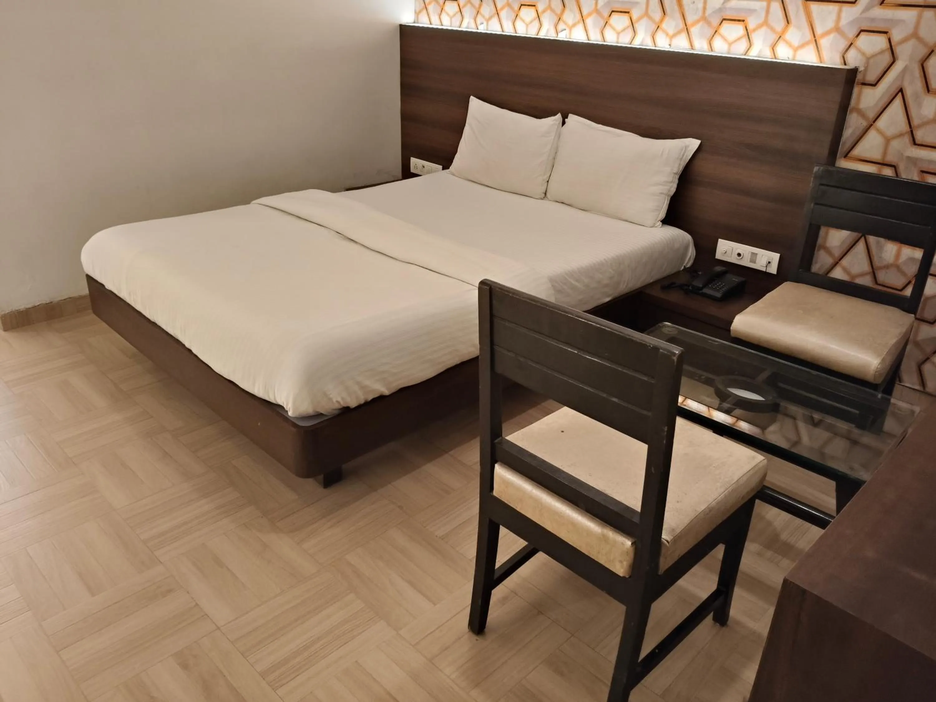 Photo of the whole room, Bed in Hotel Vijay Sagar Dombivali