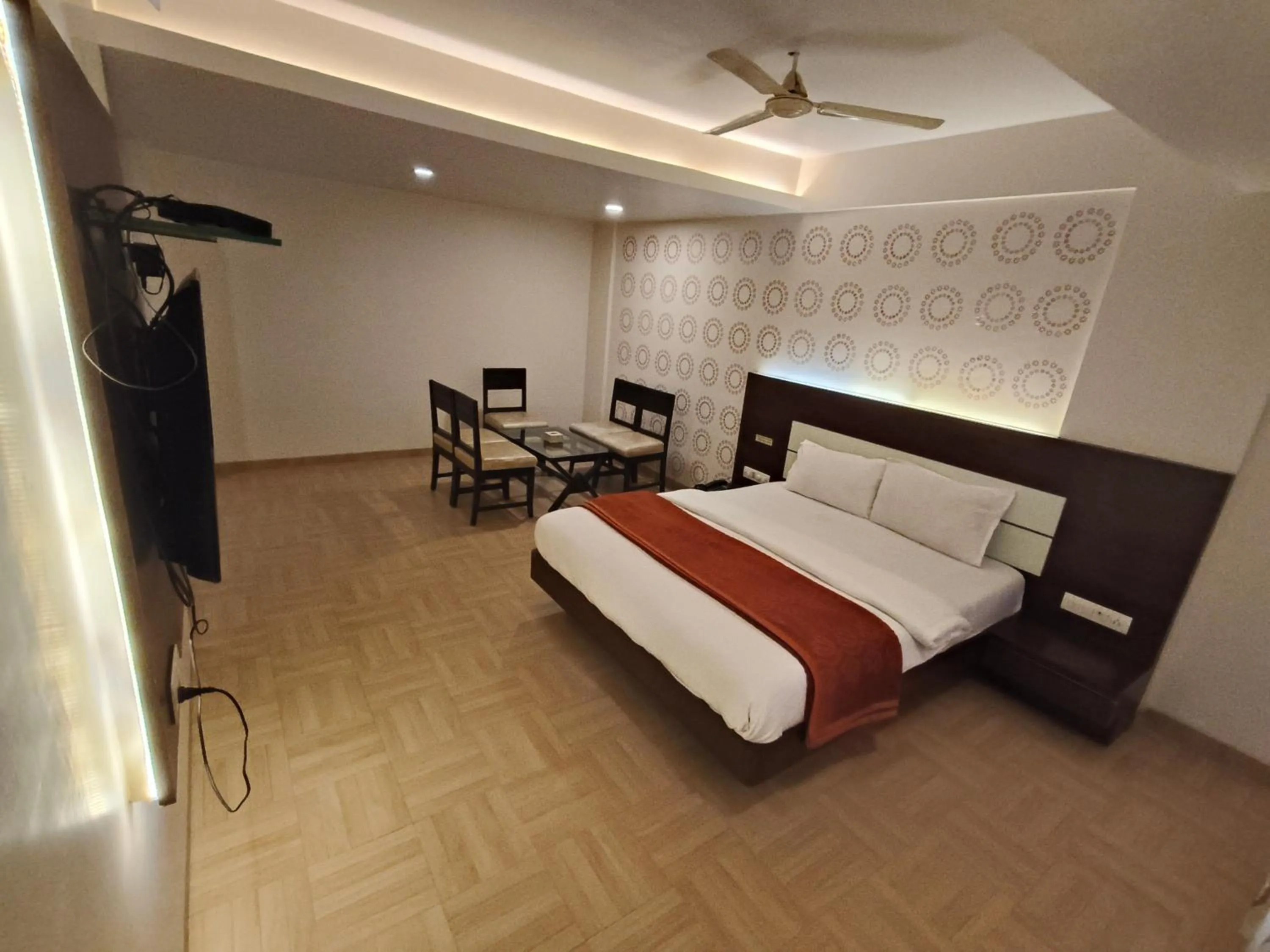 Bed in Hotel Vijay Sagar Dombivali
