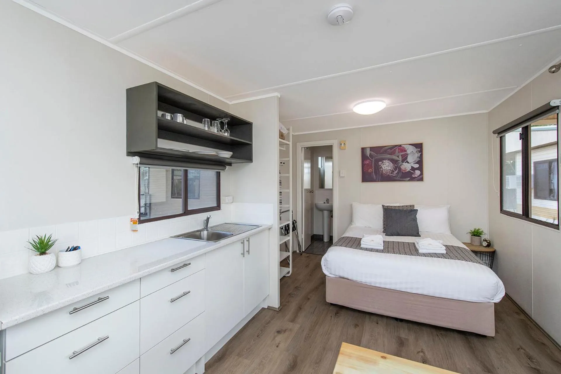 Bed in Banksia Tourist Park