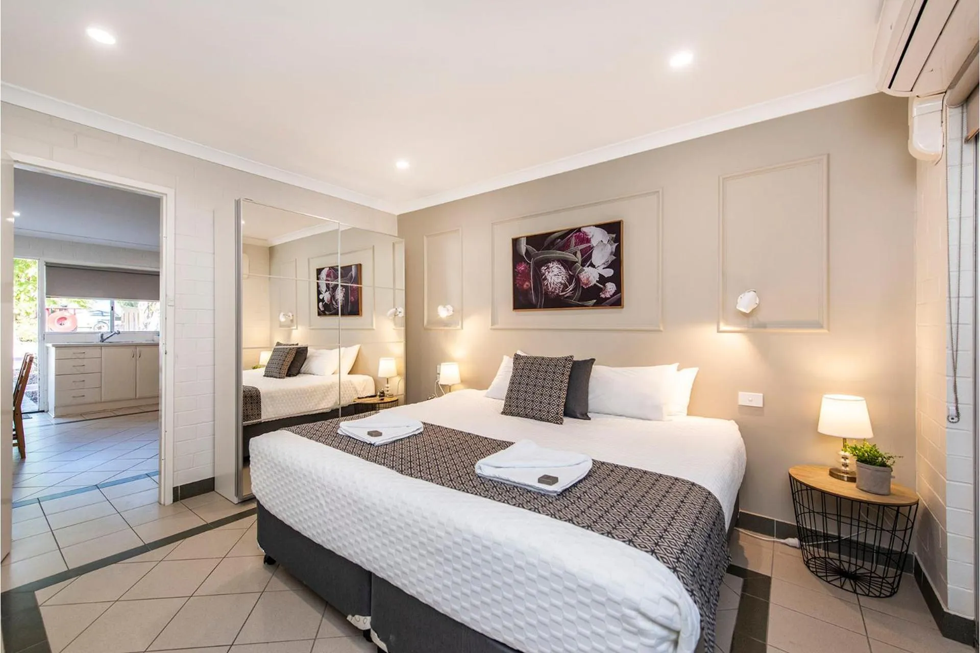 Bed in Banksia Tourist Park