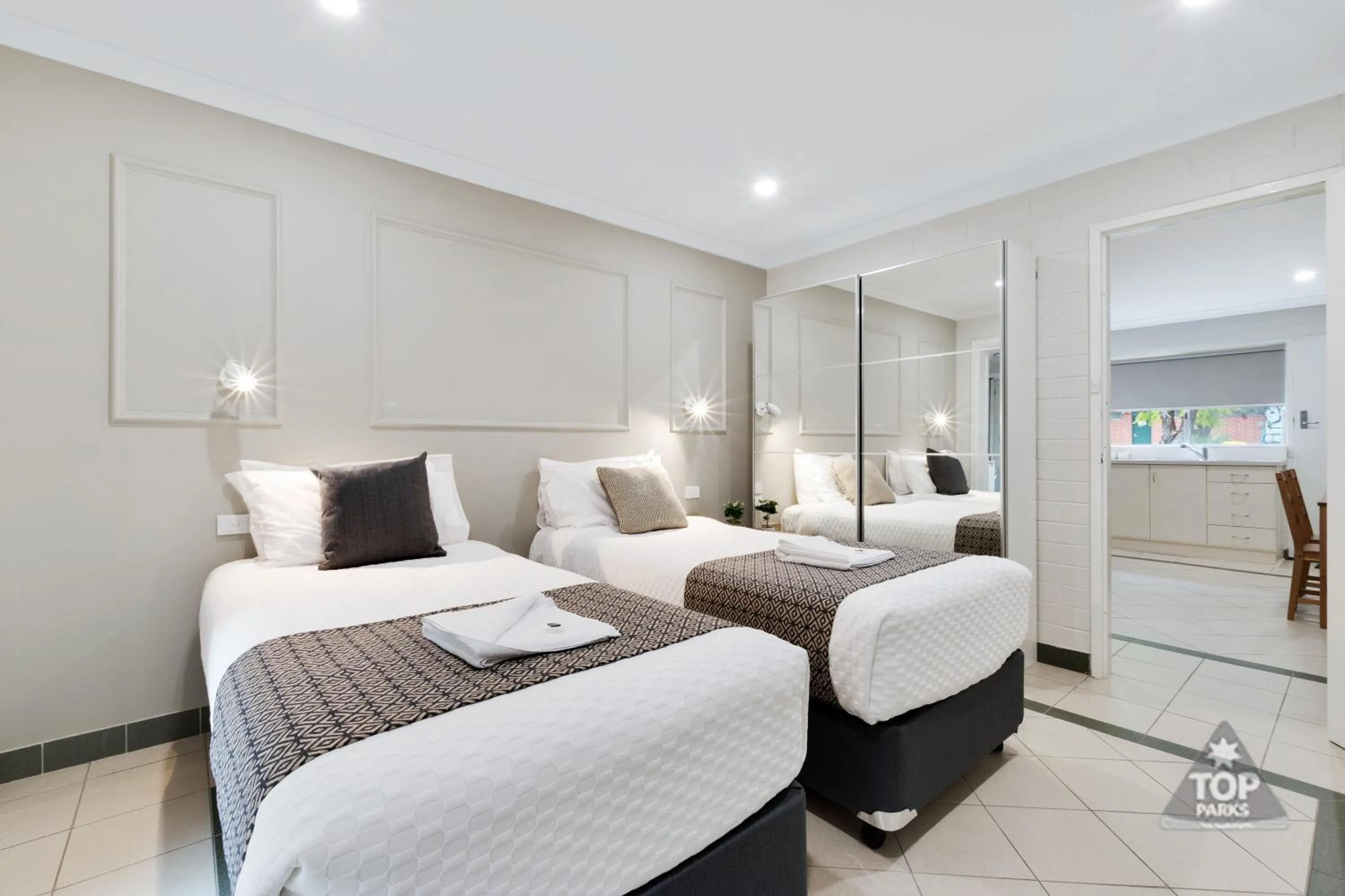 Bed in Banksia Tourist Park