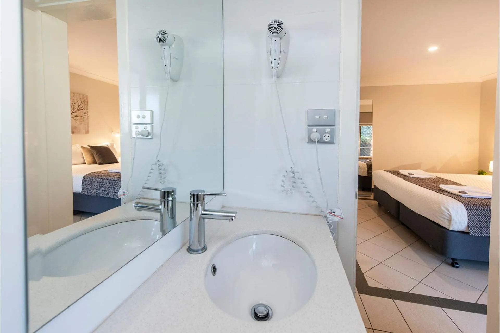 Bed in Banksia Tourist Park