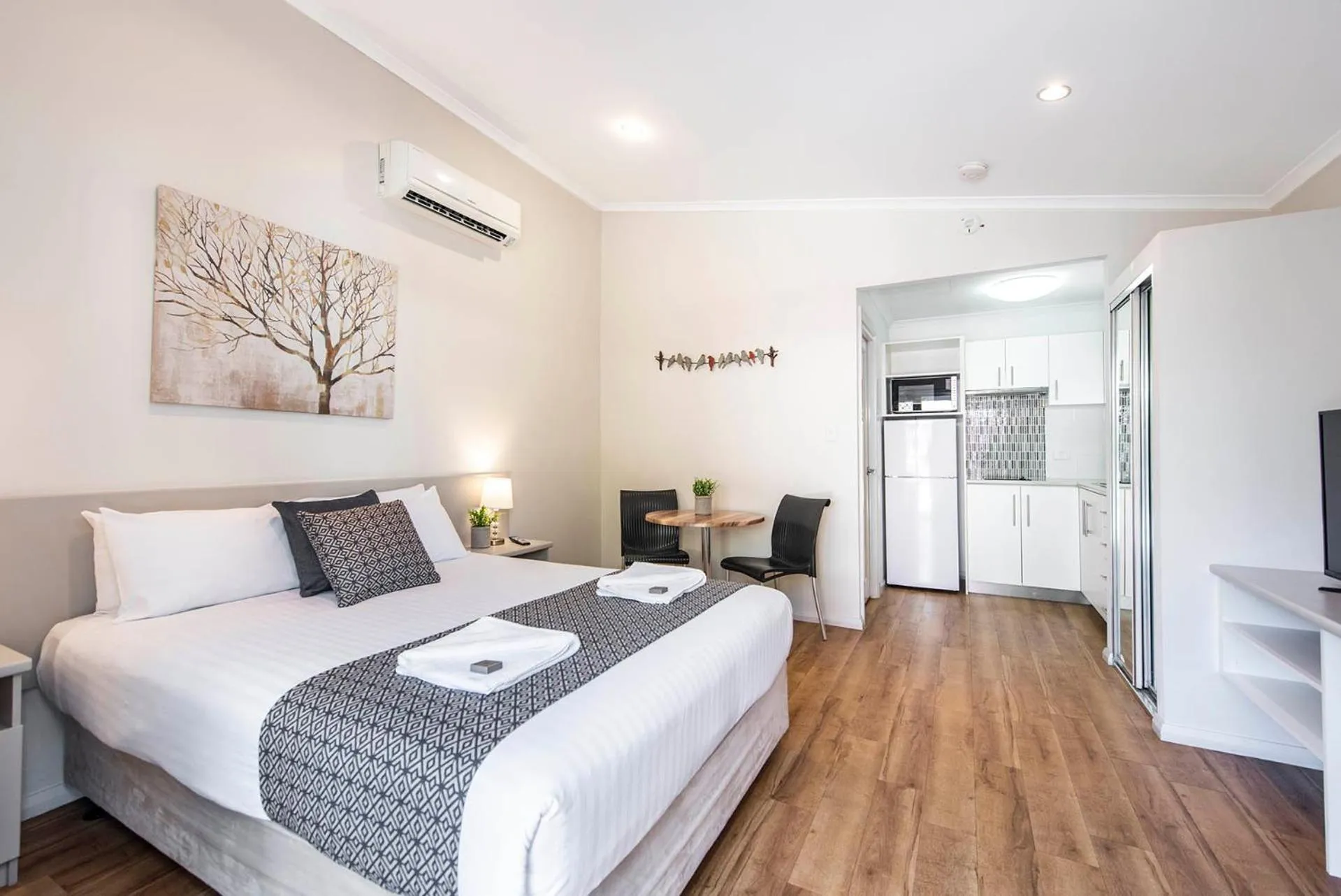 Bed in Banksia Tourist Park