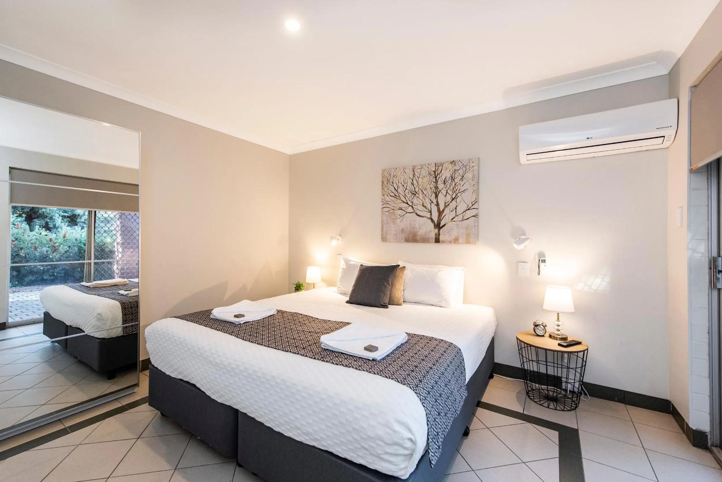 Bed in Banksia Tourist Park