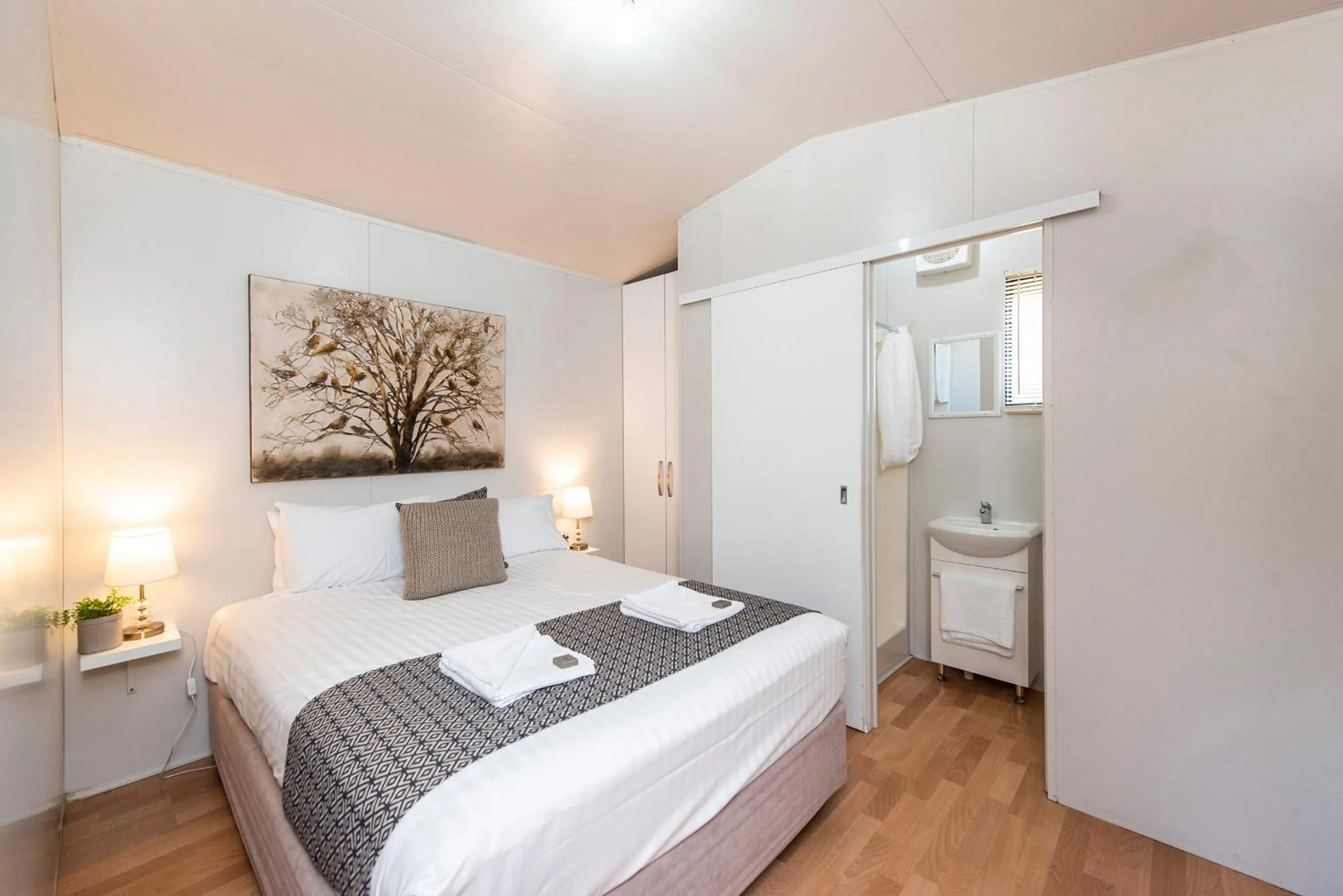 Bed in Banksia Tourist Park