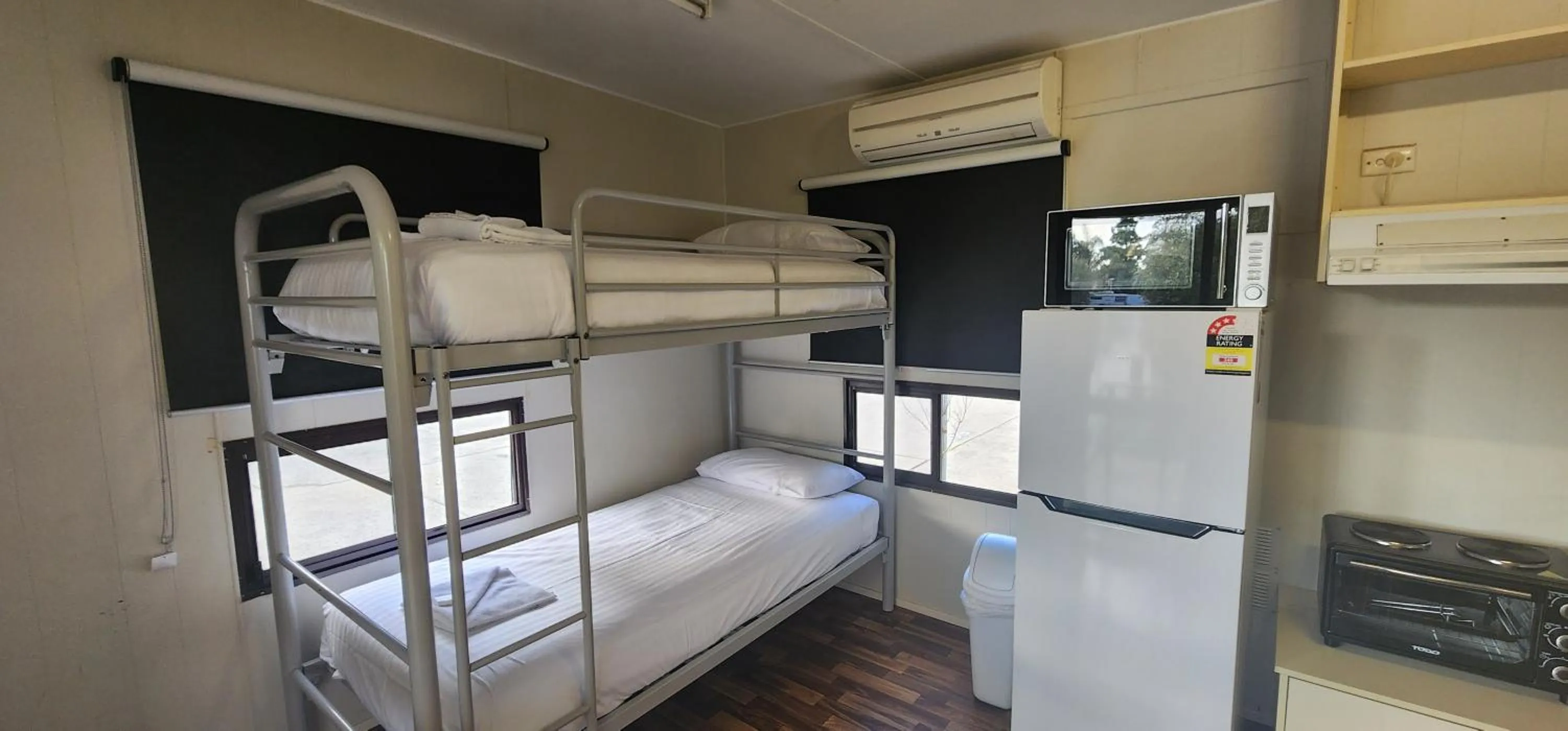 Bed in Banksia Tourist Park