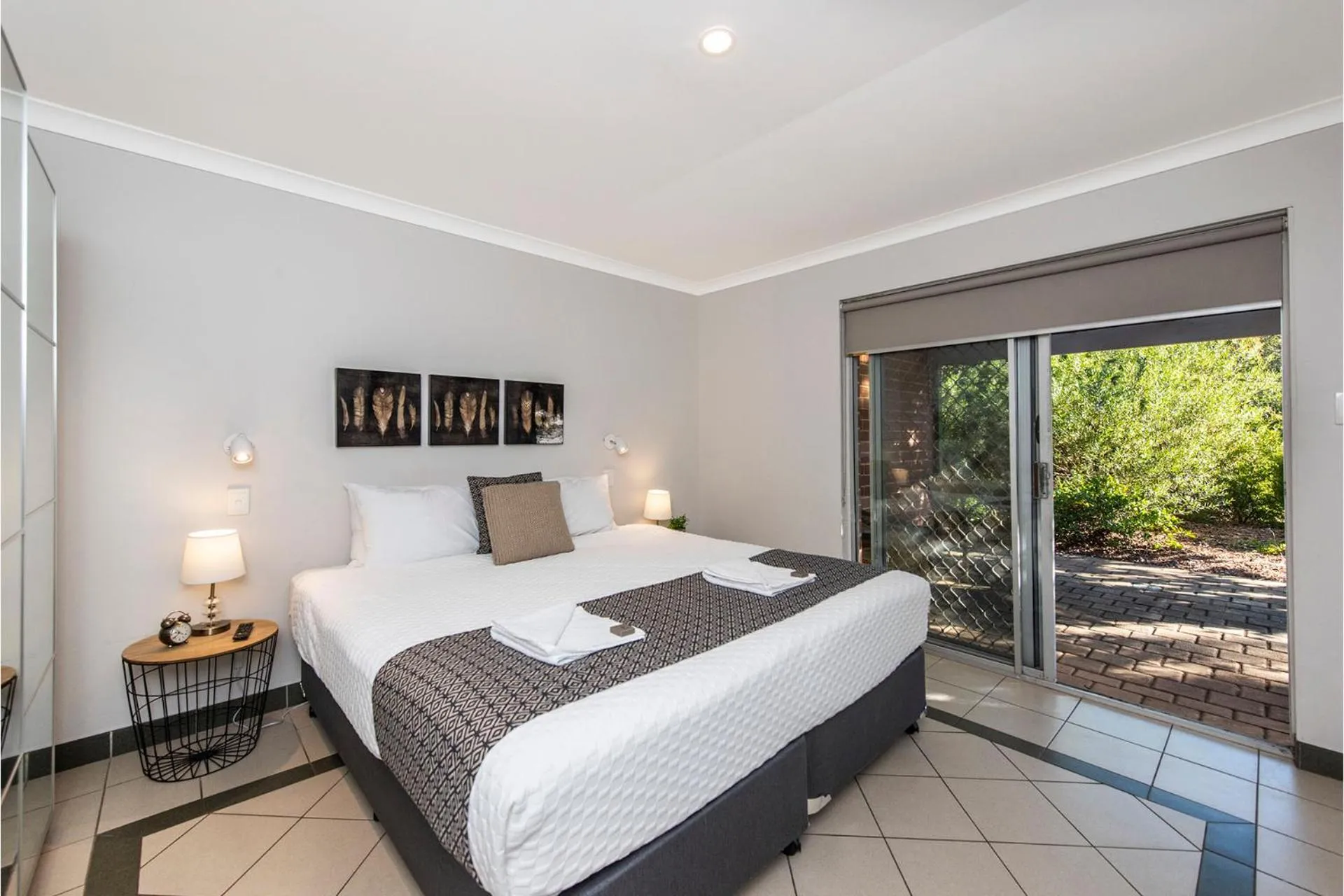 Bed in Banksia Tourist Park