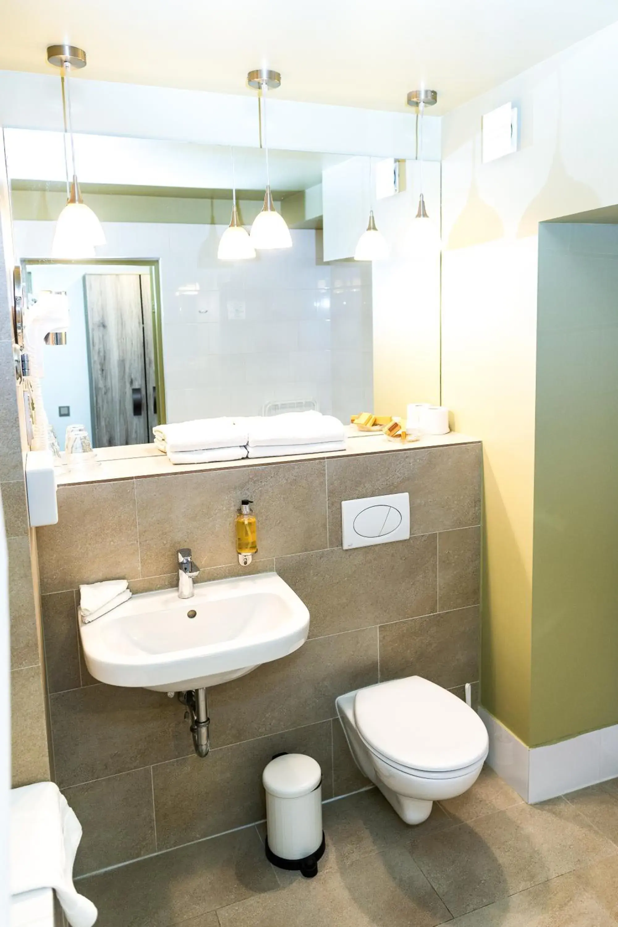 Bathroom in HOF HOTEL Bathroom in HOF HOTEL