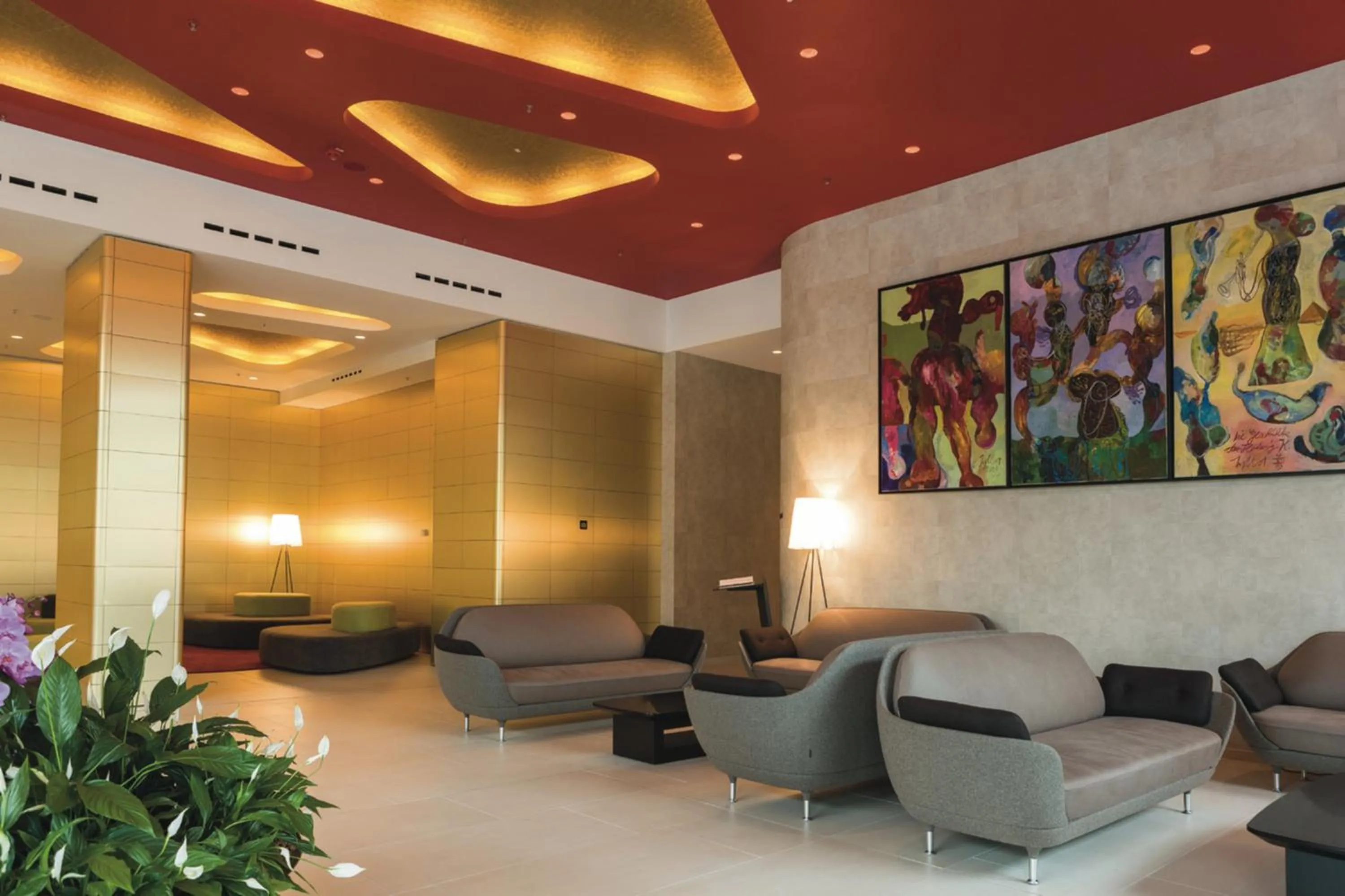 Lobby or reception in Riu Plaza Berlin