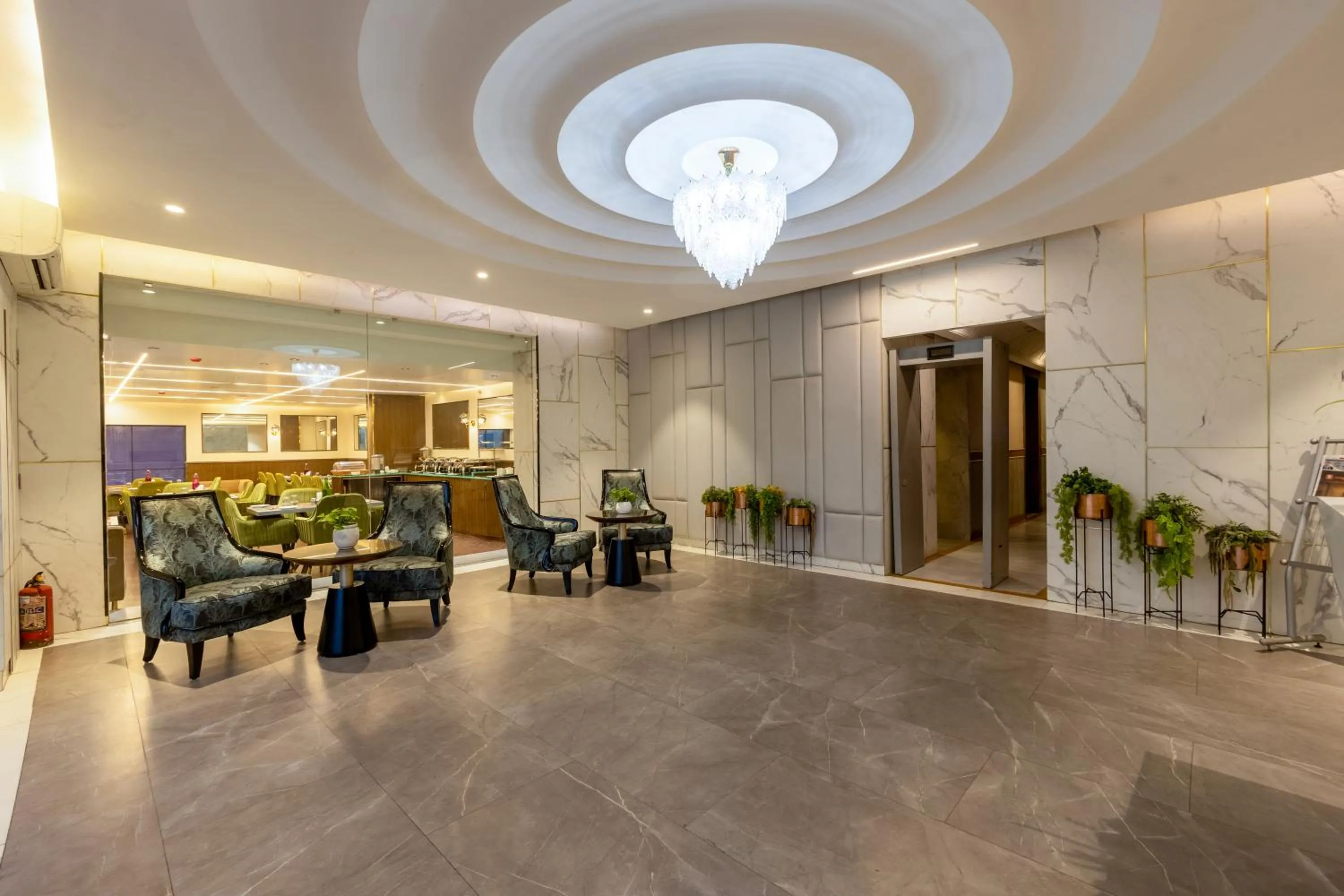 Seating area in Arch The Lohias