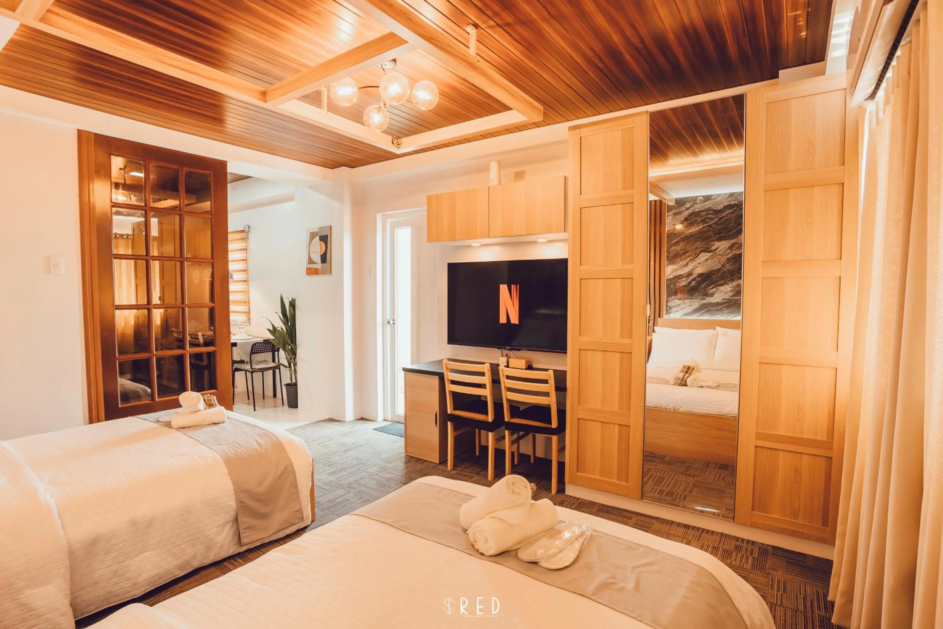 TV and multimedia, Bed in La Joya Suite