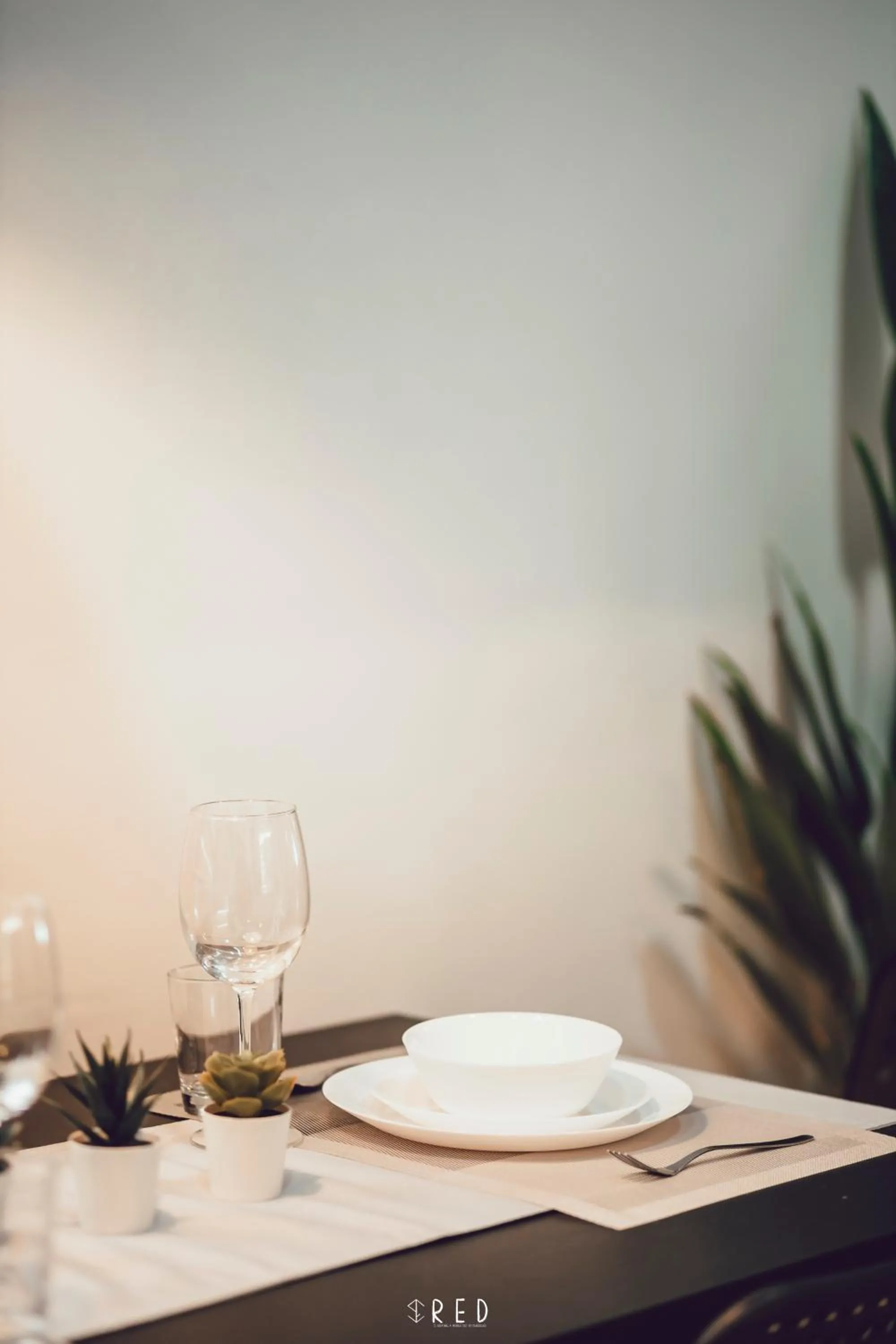 Dining area in La Joya Suite