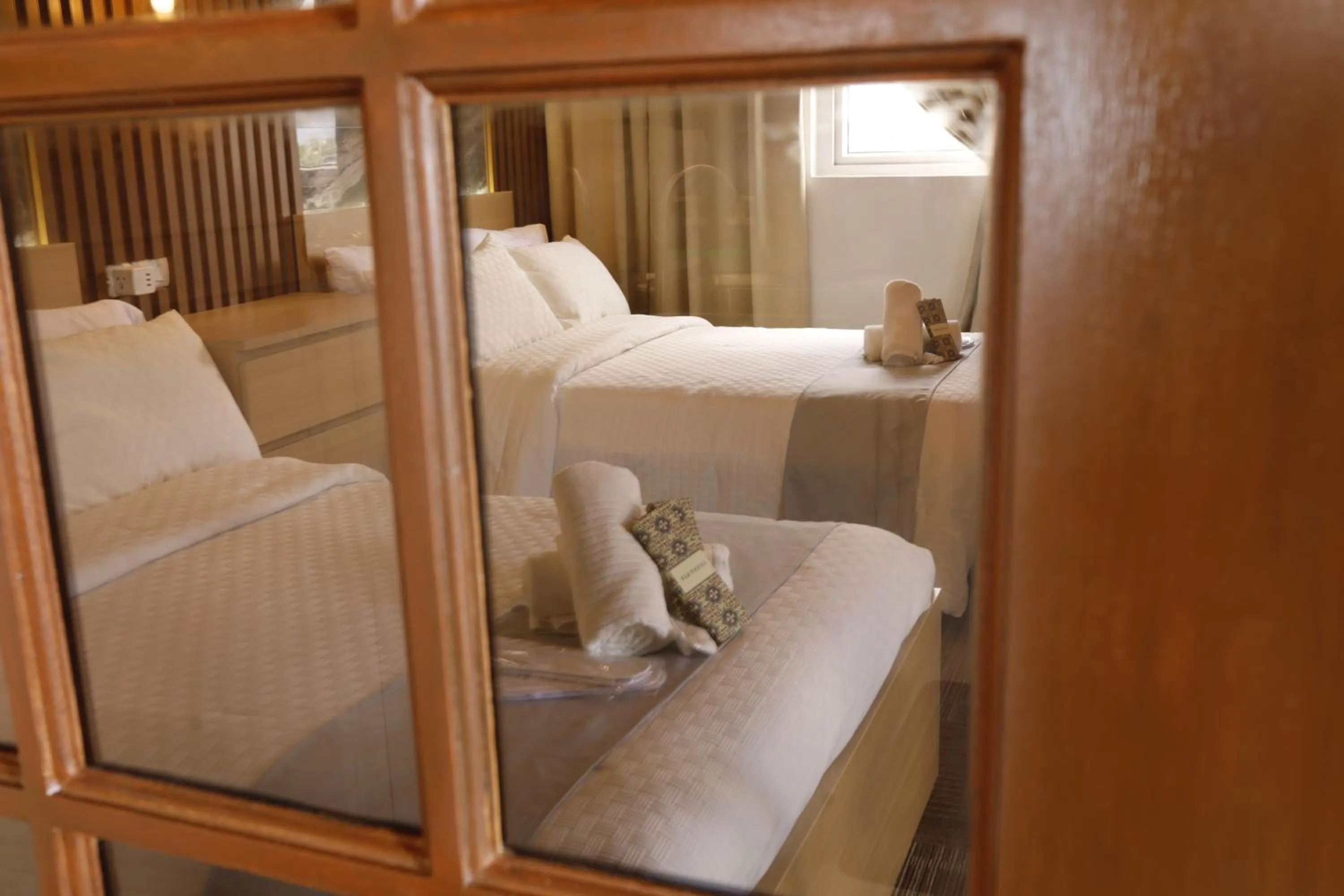 Bed in La Joya Suite
