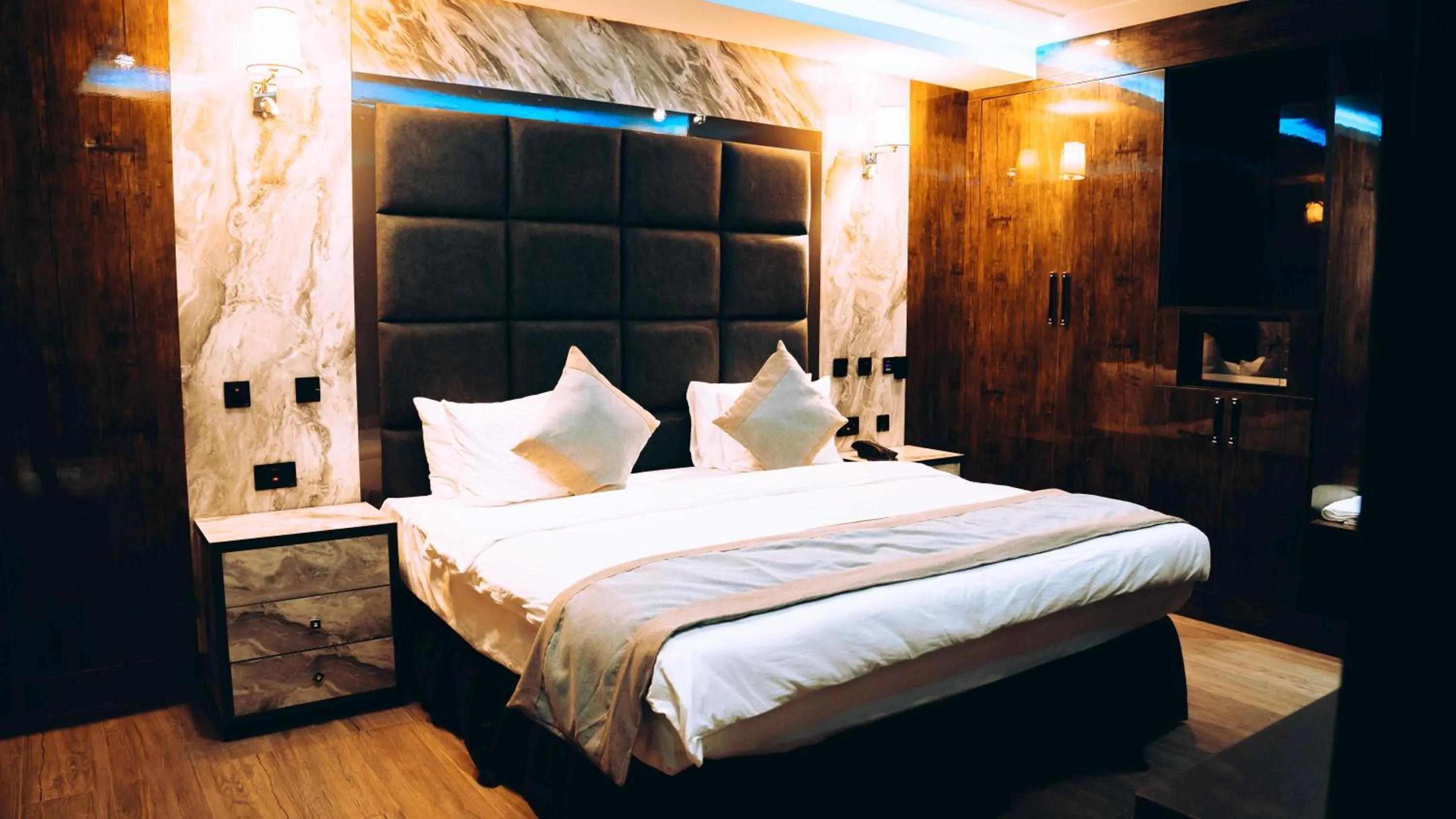 Bed in Mcdons Skye Hotel