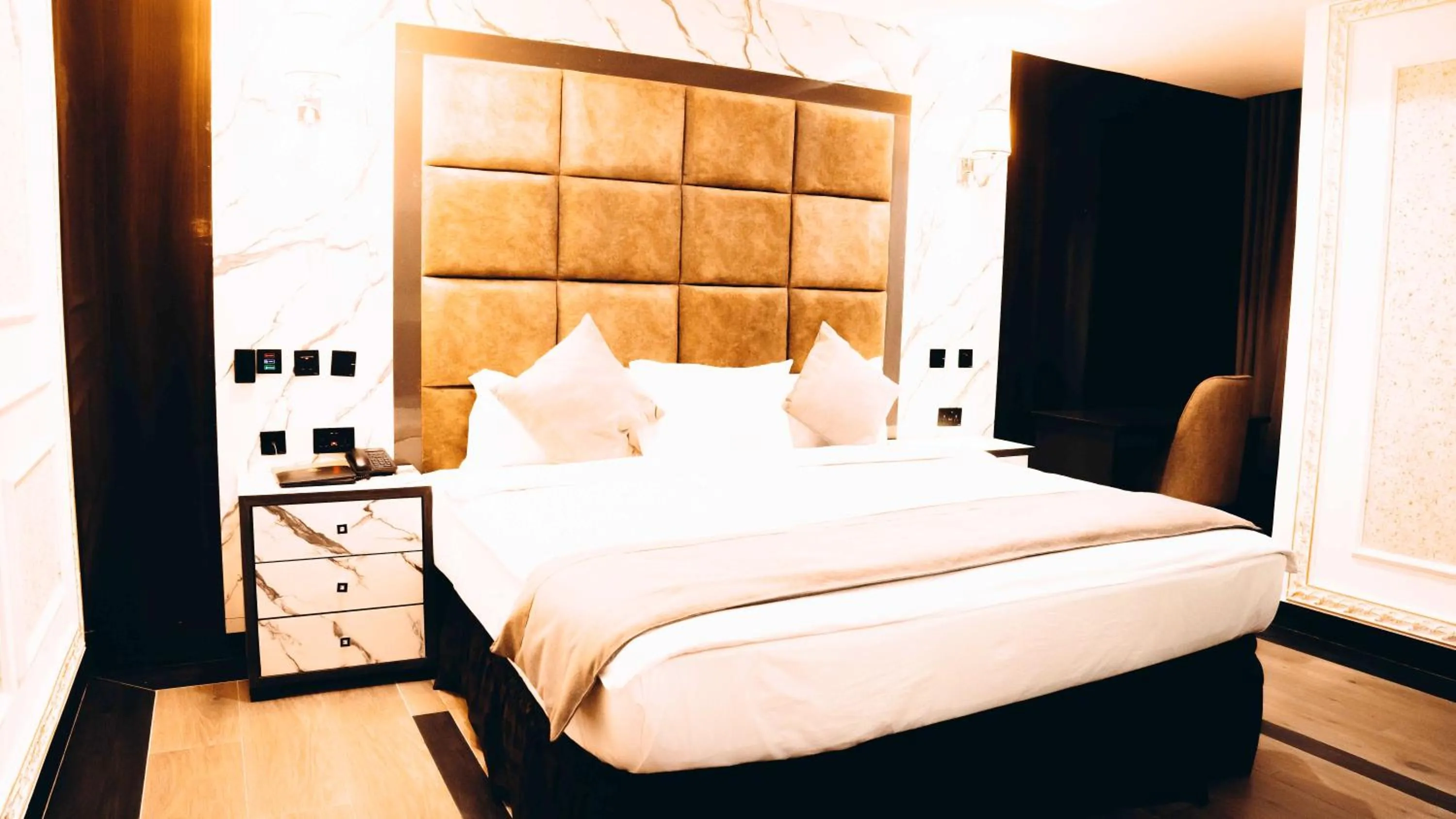 Bed in Mcdons Skye Hotel