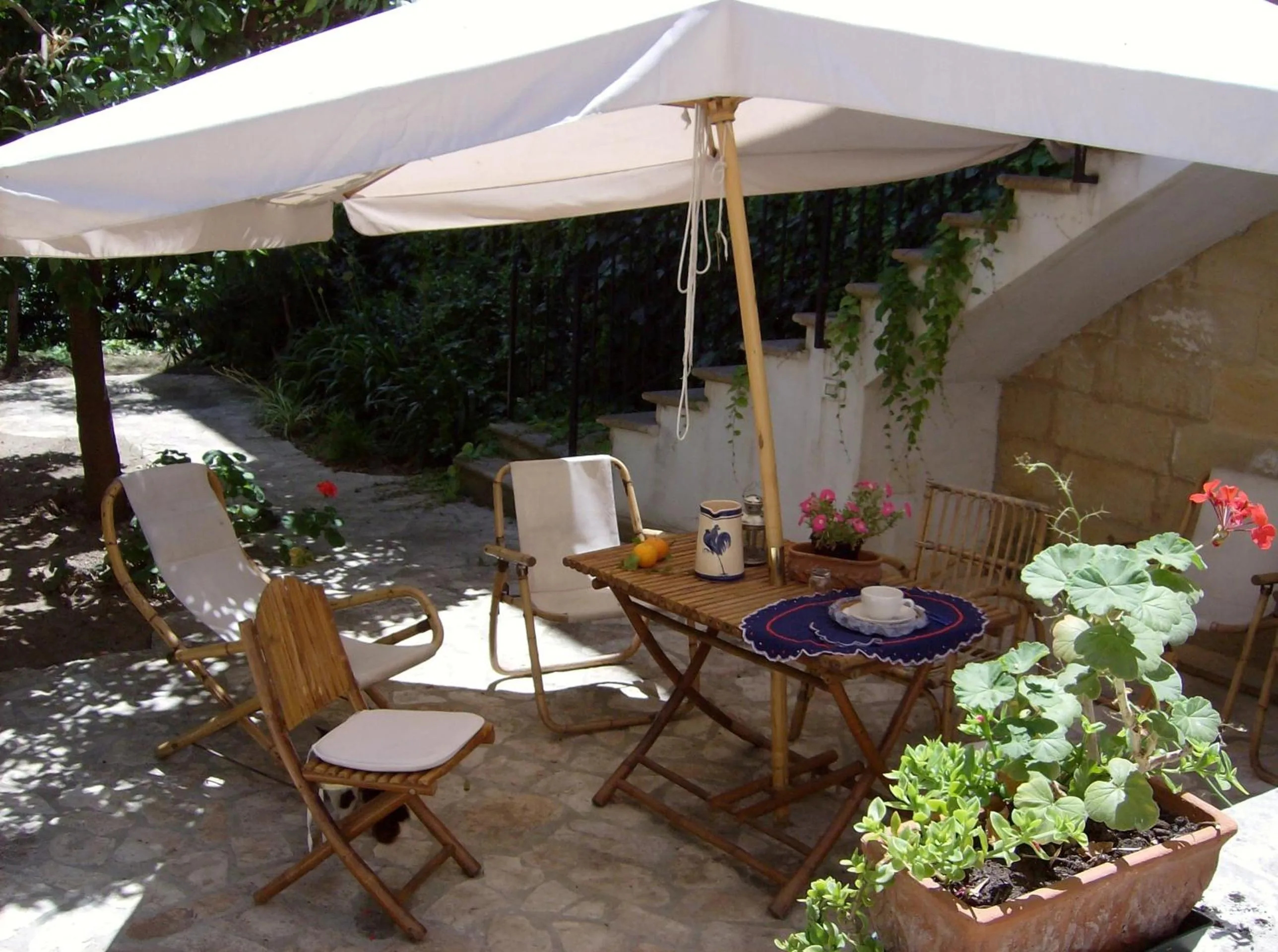 Garden in B&b l'Orangerie D'epoque