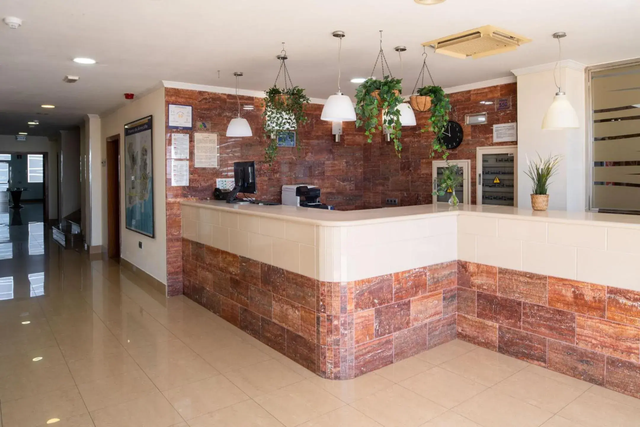 Lobby or reception in Checkin Diamar Lobby or reception in Checkin Diamar