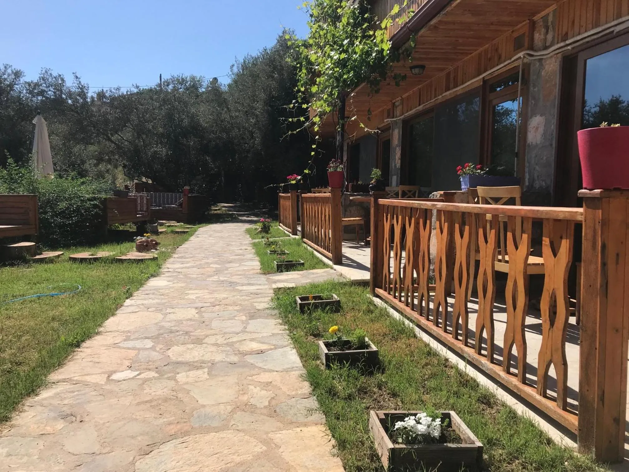 Garden view in Kabak Armes Hotel