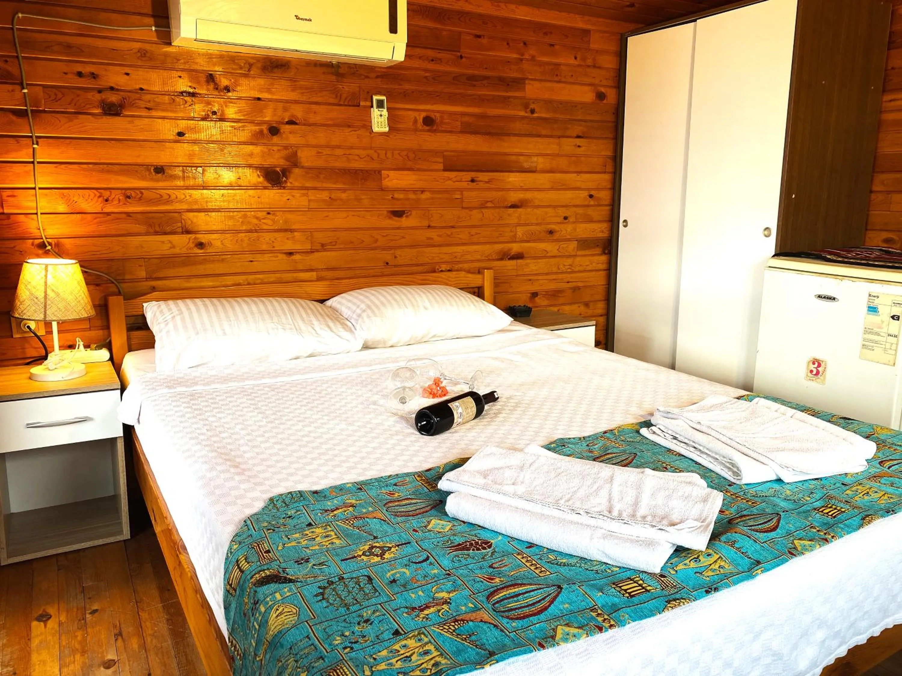 Bed in Kabak Armes Hotel