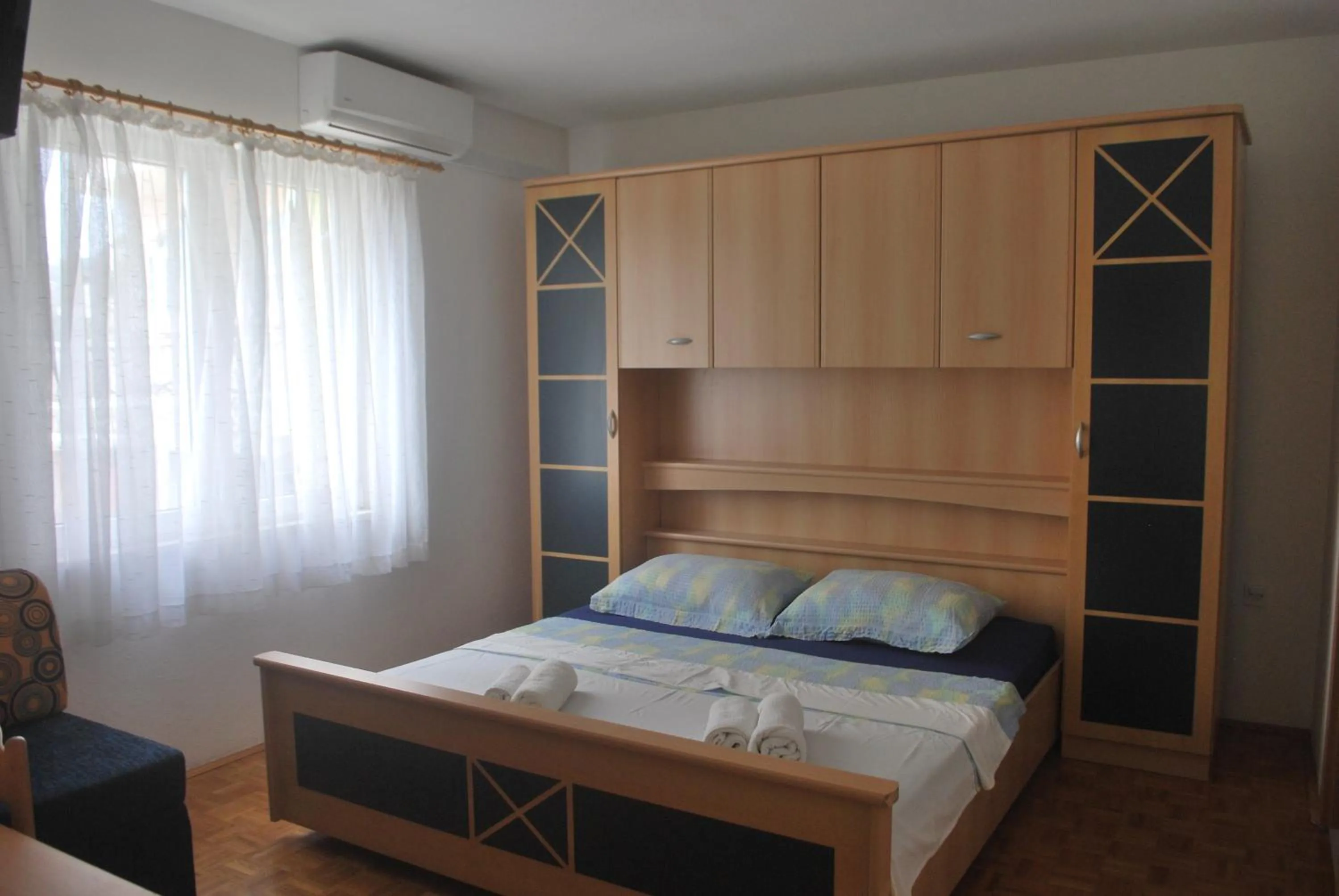 Bedroom, Bed in Apartments Adriatika