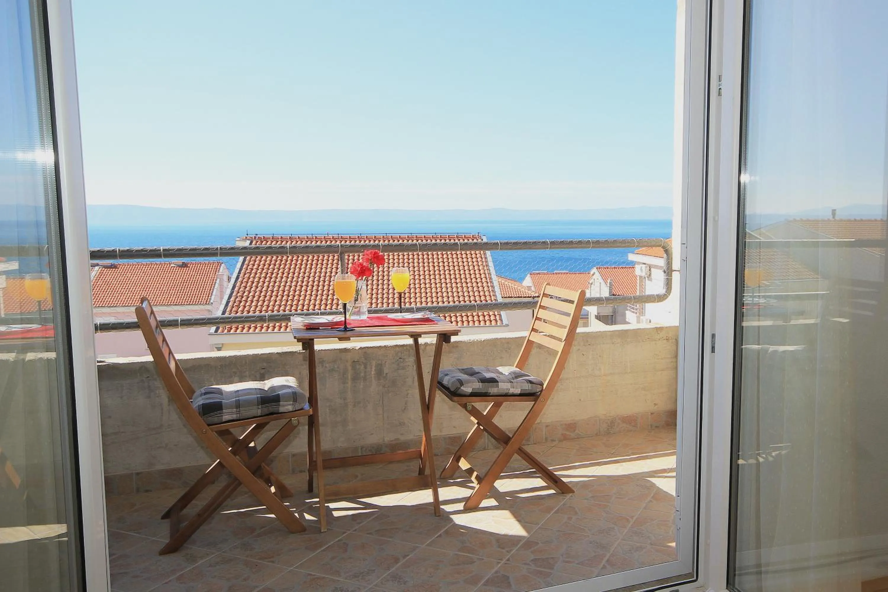 Balcony/Terrace in Apartments Adriatika