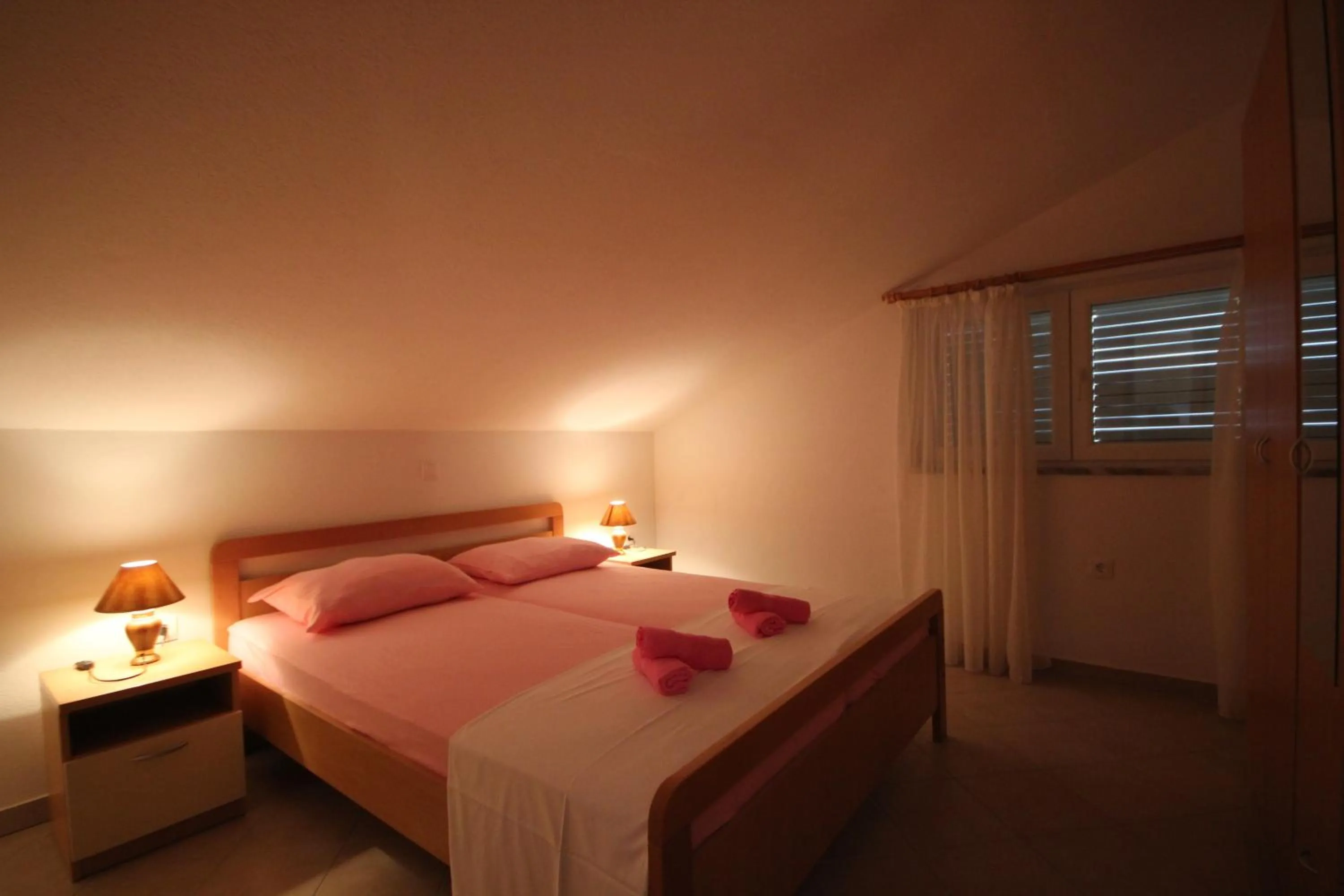 Bedroom, Bed in Apartments Adriatika