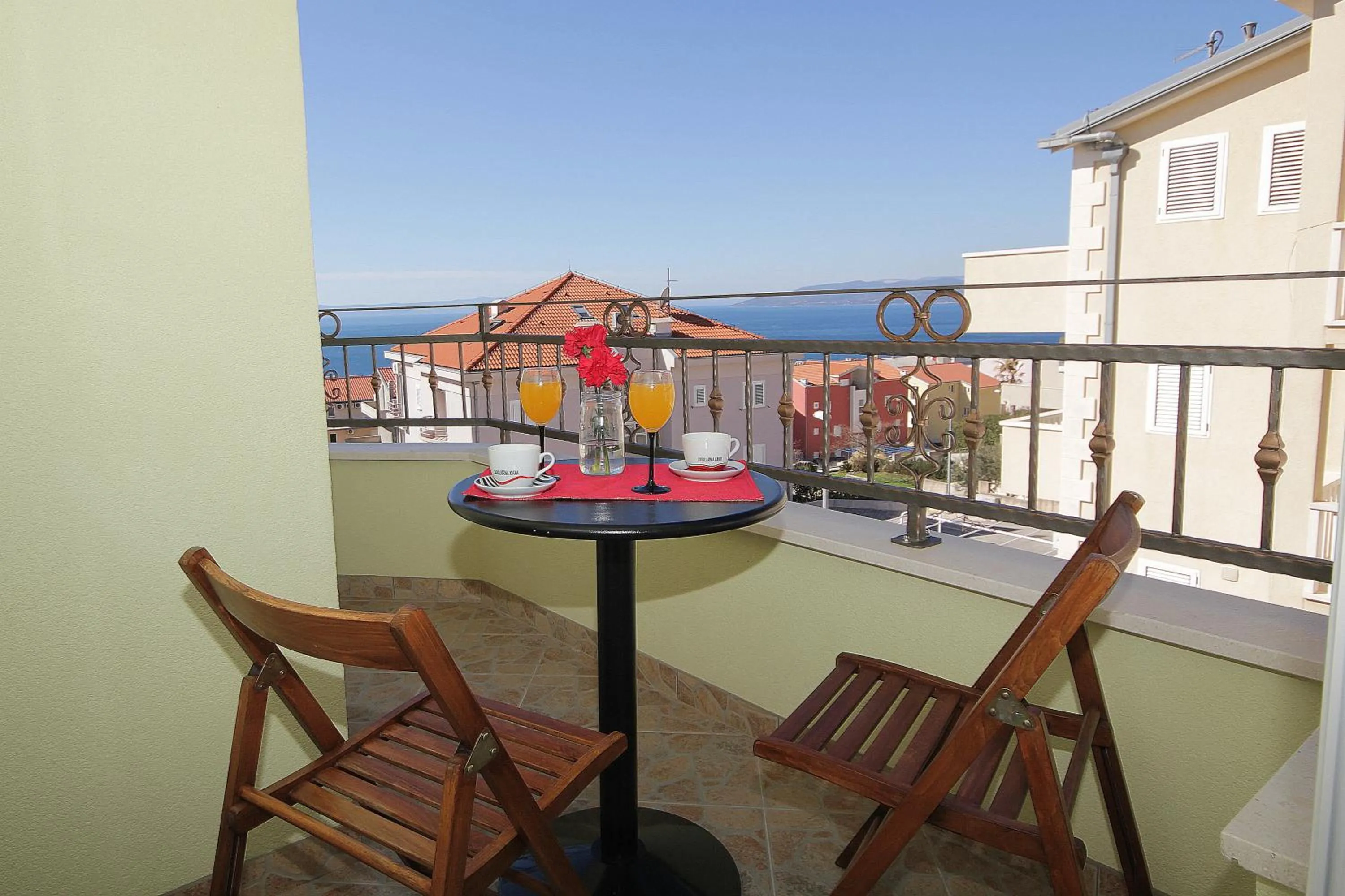 Balcony/Terrace in Apartments Adriatika