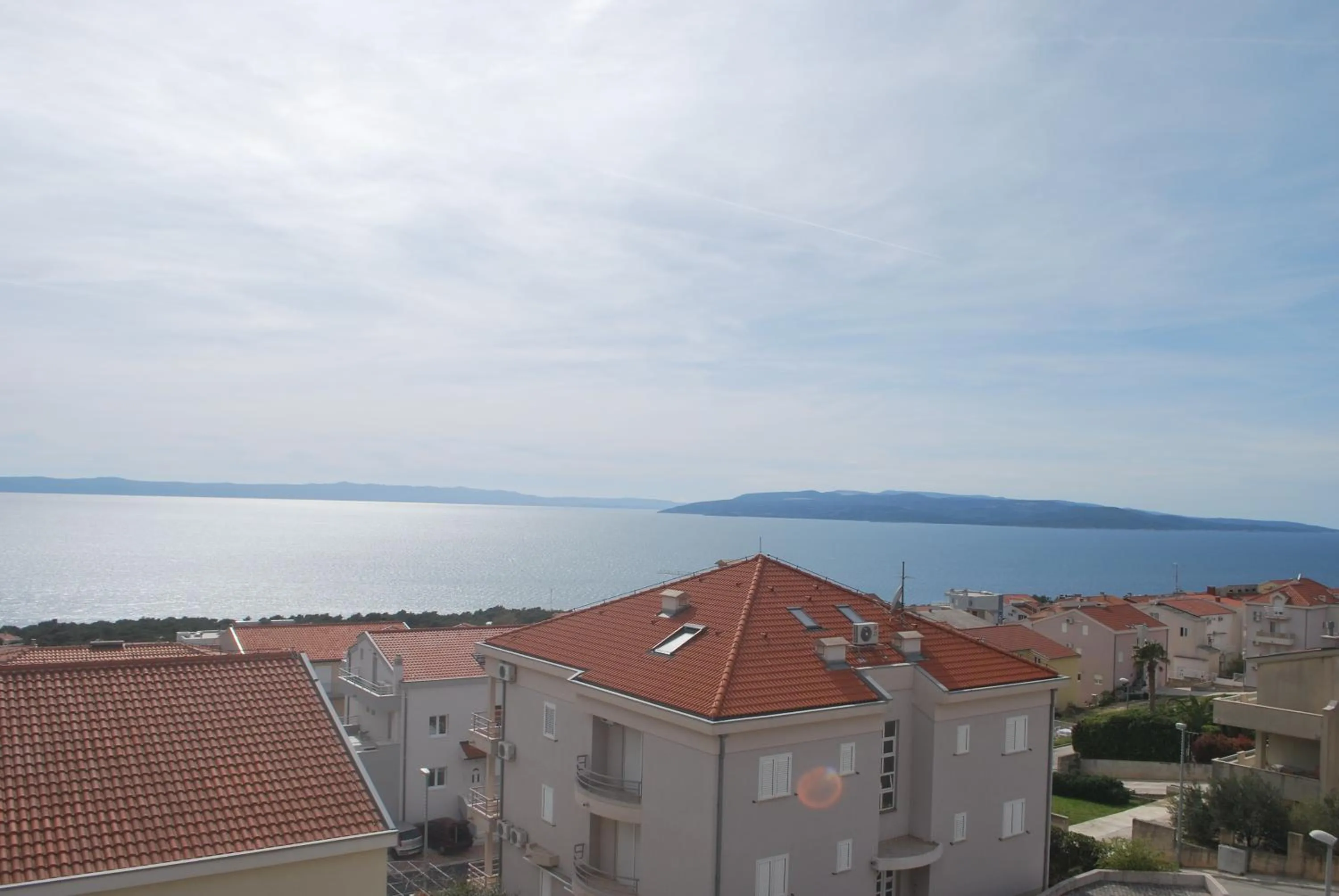 Mountain view in Apartments Adriatika