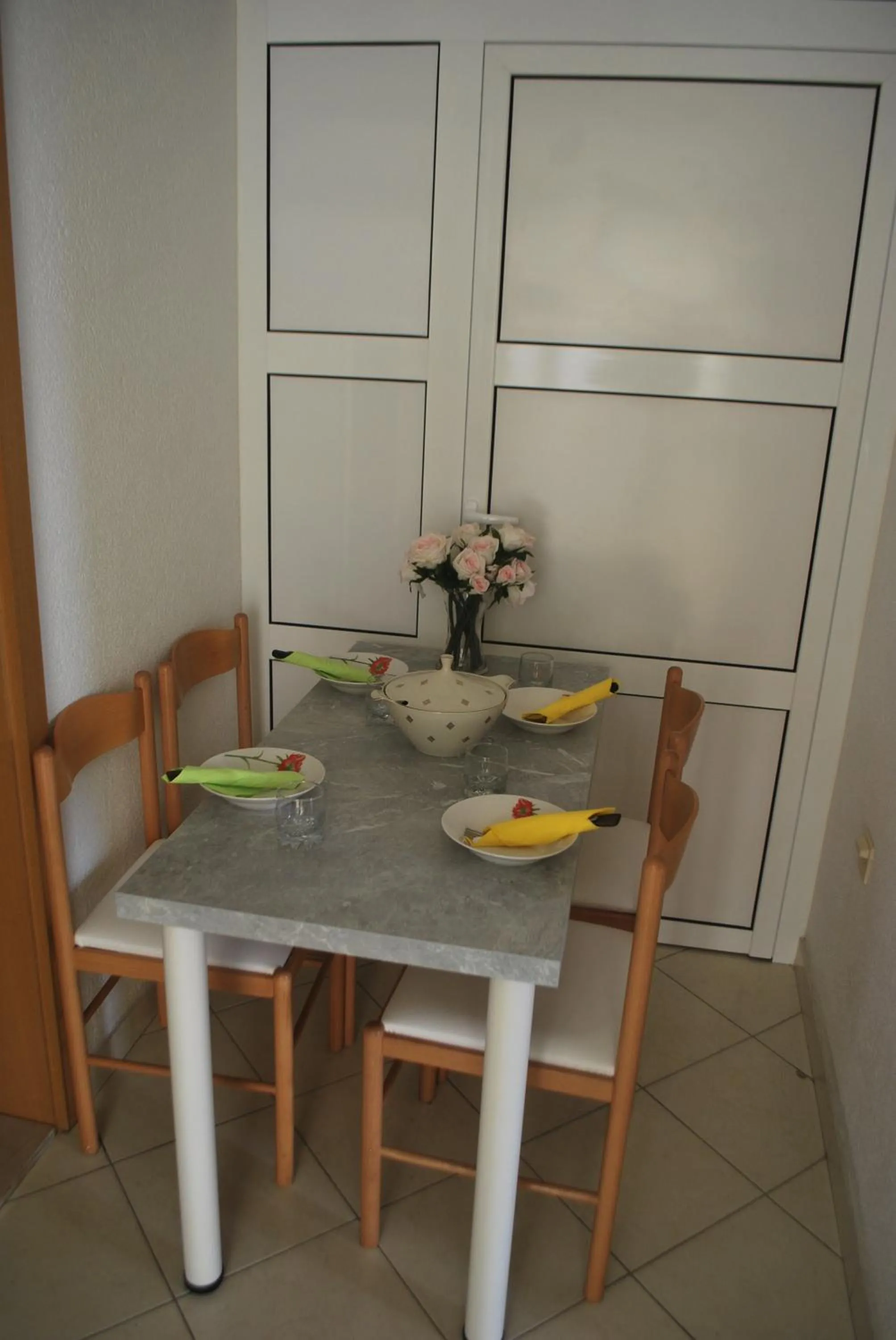 Seating area in Apartments Adriatika