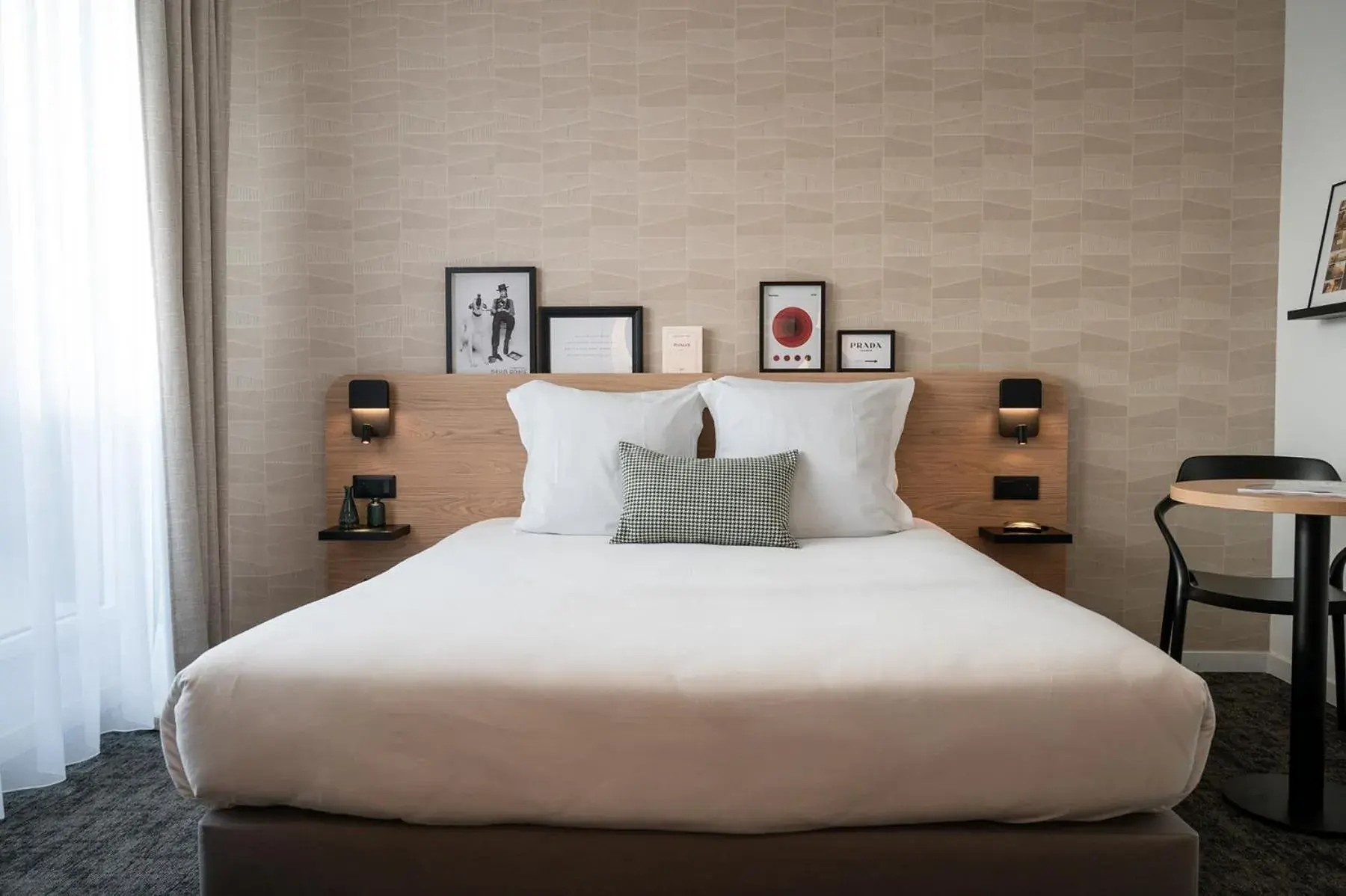 Bed in Nemea Appart Hotel La Boetie Bordeaux Pessac Bed in Nemea Appart Hotel La Boetie Bordeaux Pessac