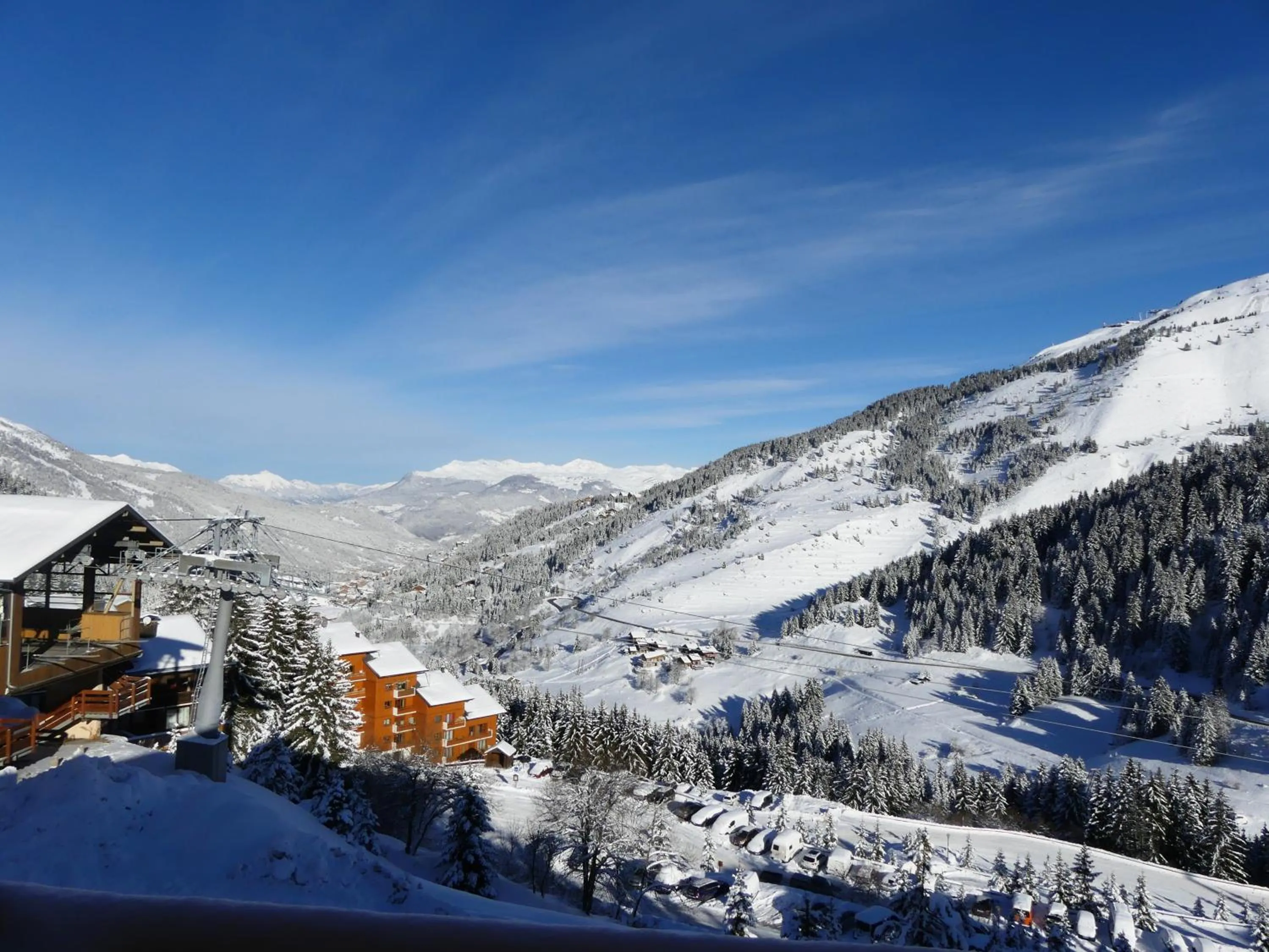 Mountain view in Résidence Mont Vallon