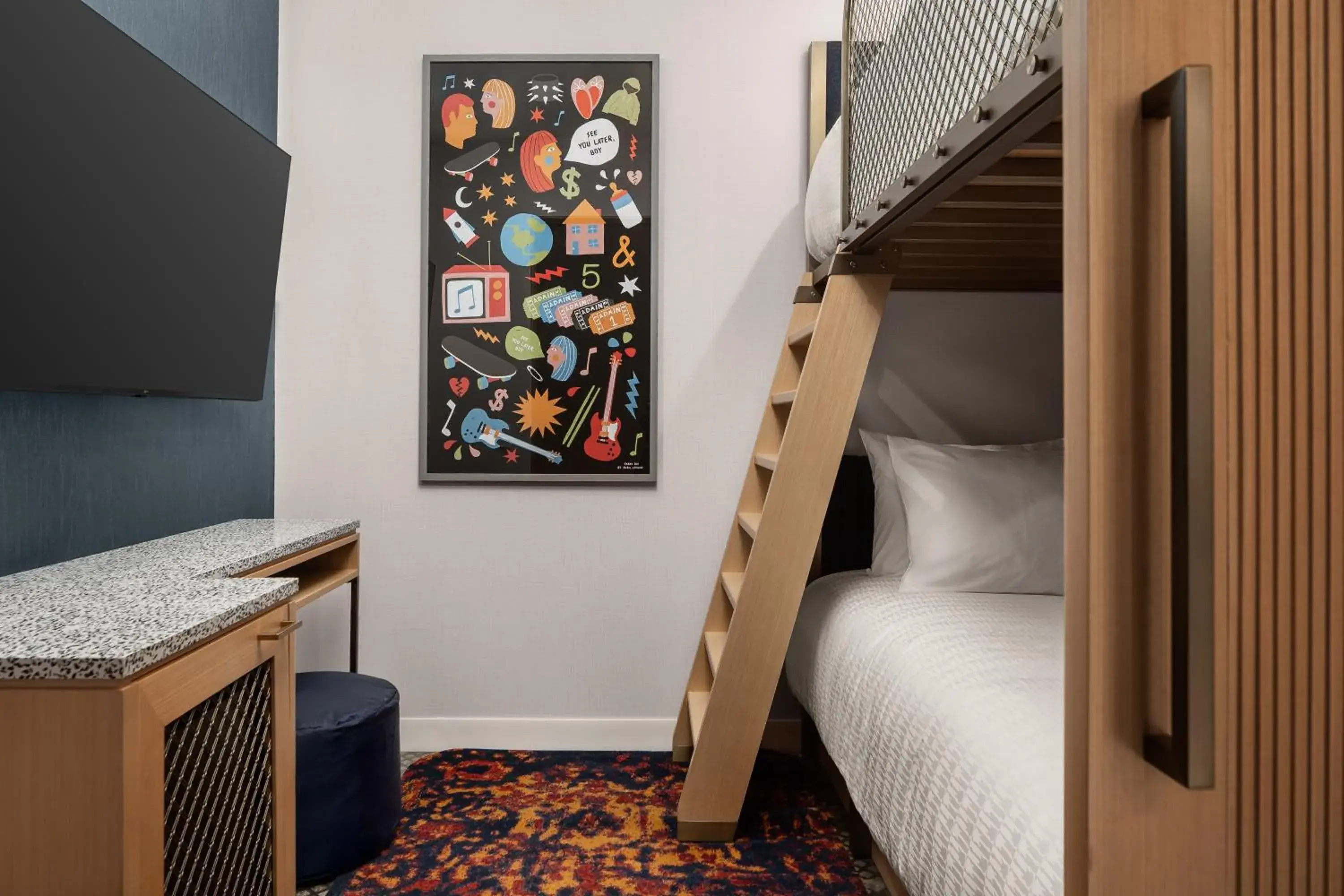 Family Room - Disability Access in Hard Rock Hotel London Ontario Family Room - Disability Access in Hard Rock Hotel London Ontario