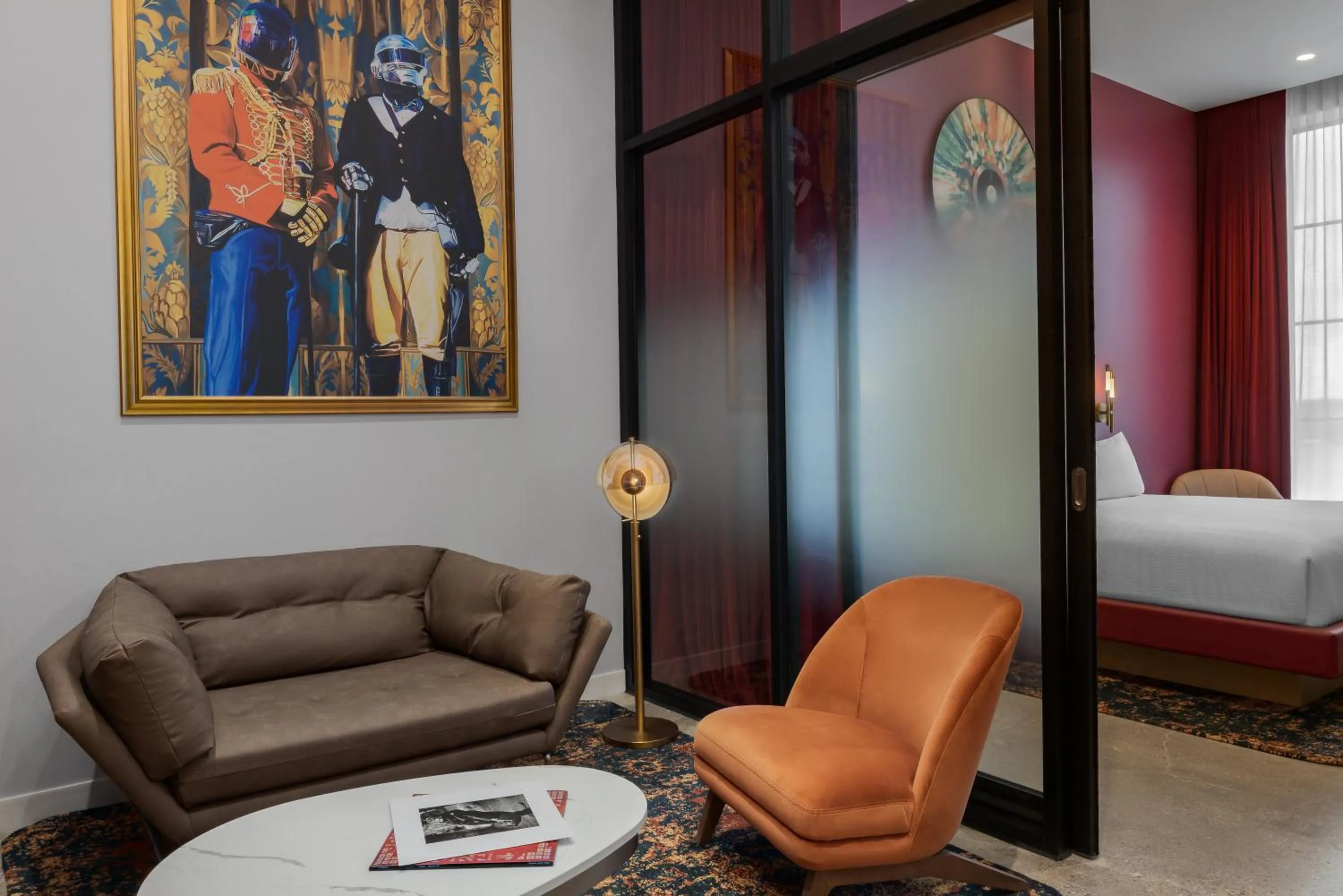 Bed in Hard Rock Hotel London Ontario