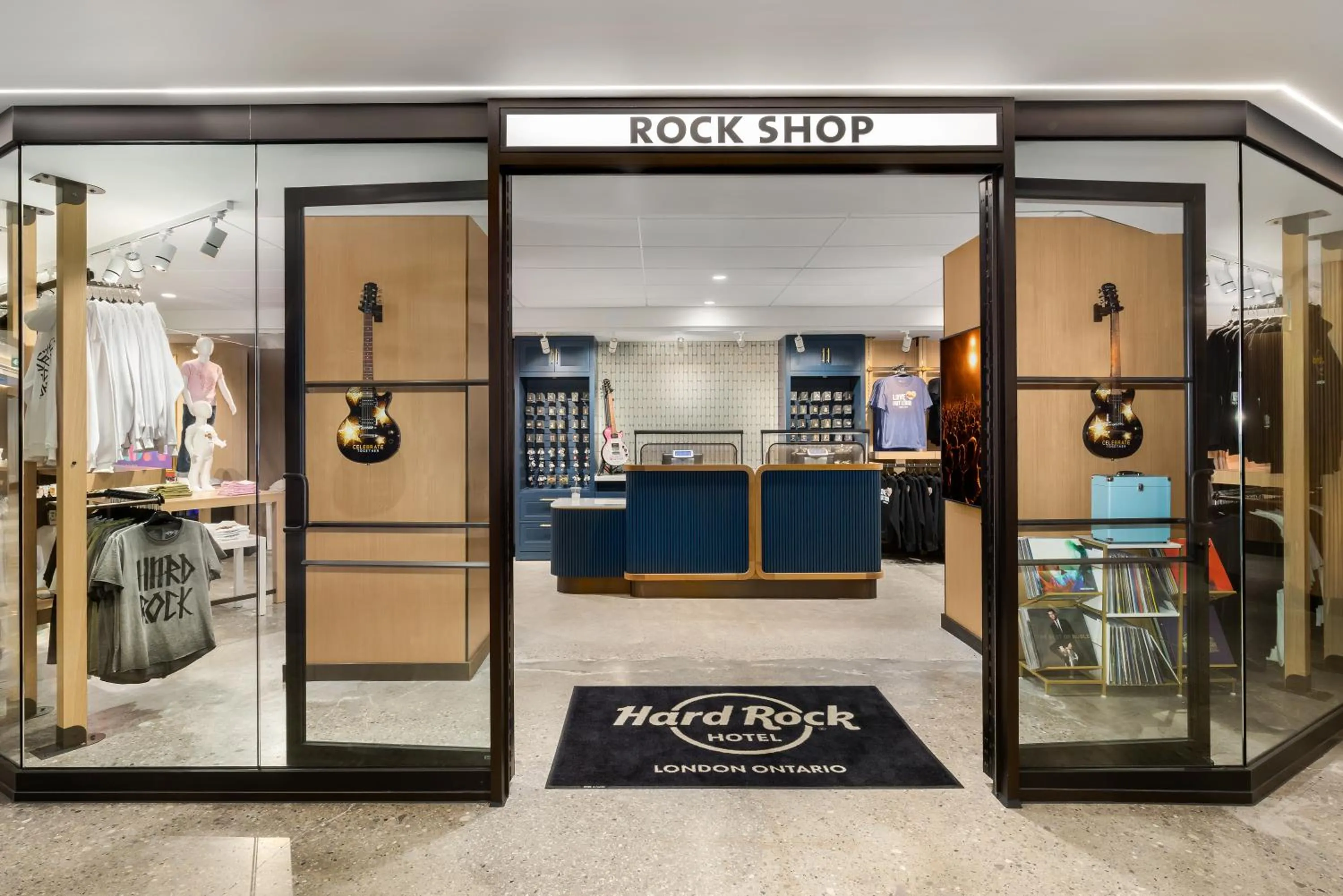 Shopping Area in Hard Rock Hotel London Ontario