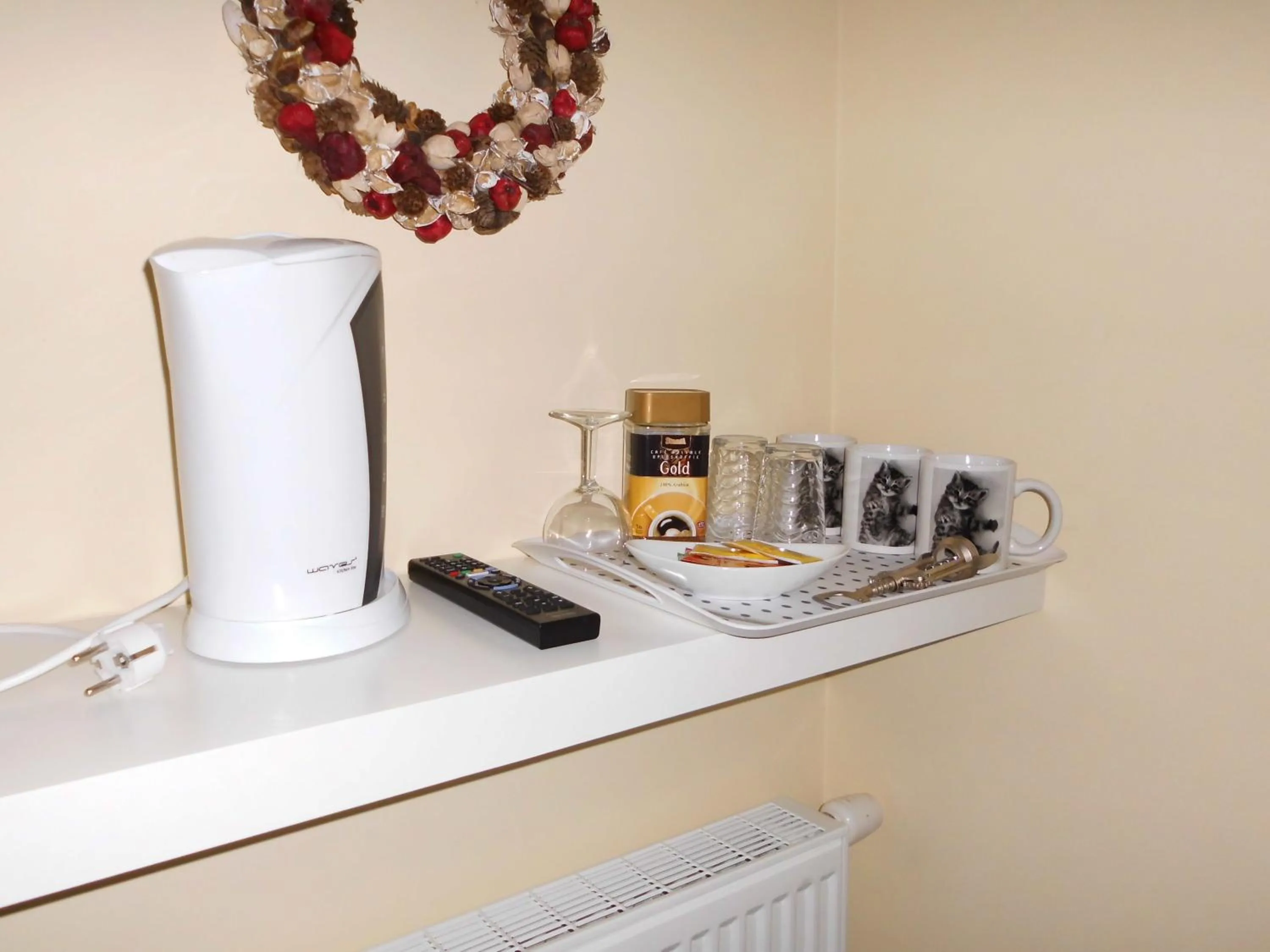 Coffee/tea facilities in B&B Het Polderhof