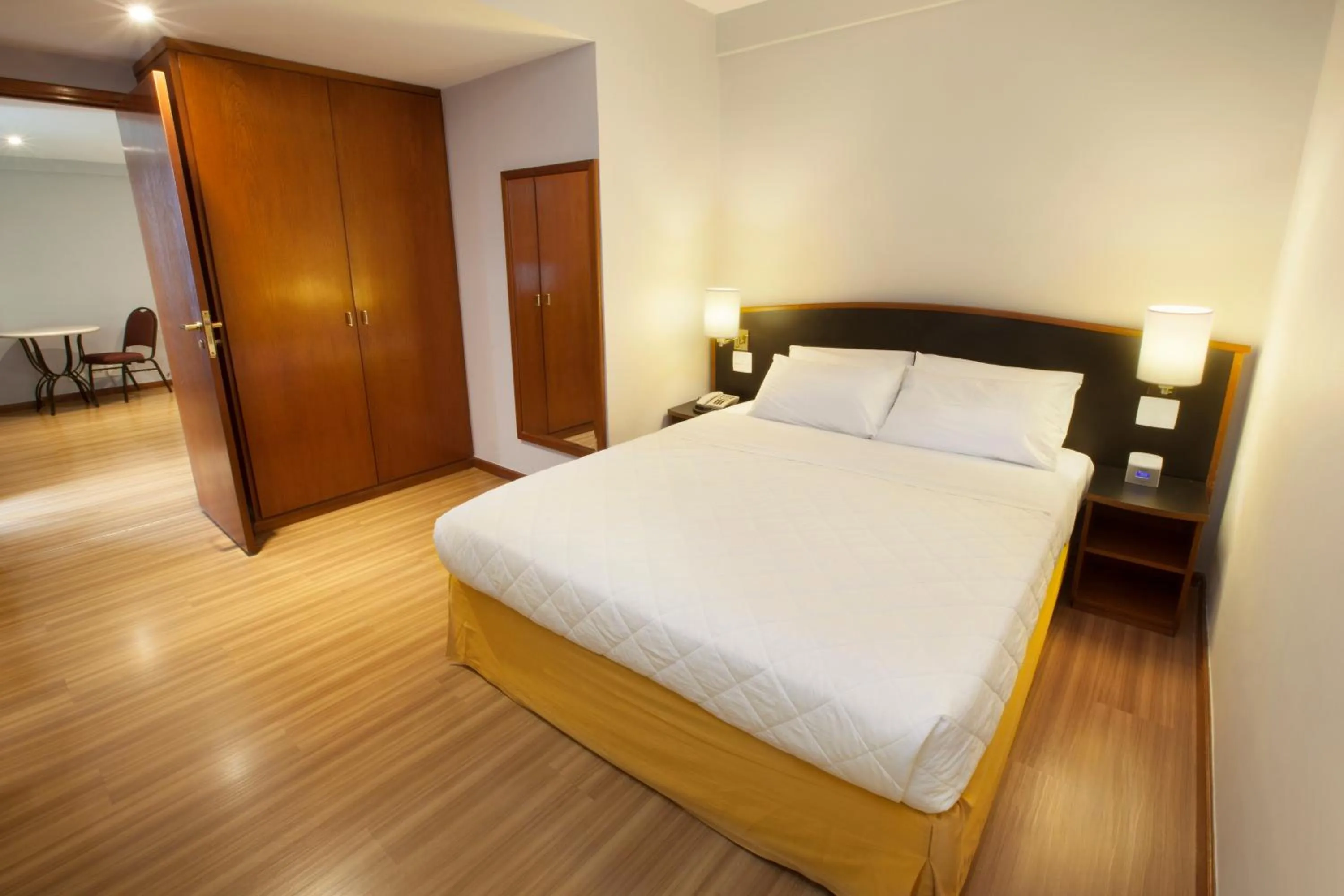 Bed in Hotel Moncloa
