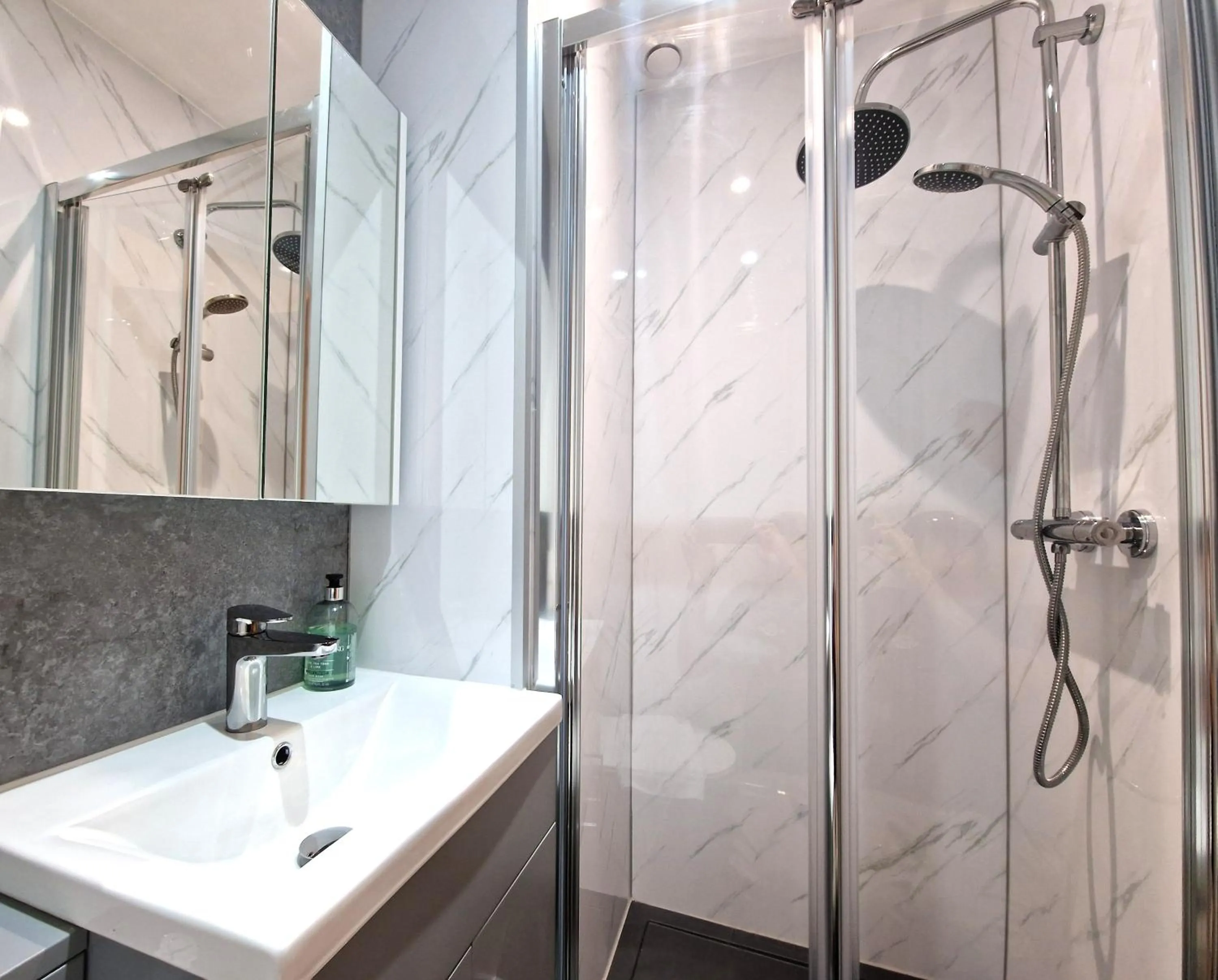 Shower in Bath Road Apartments