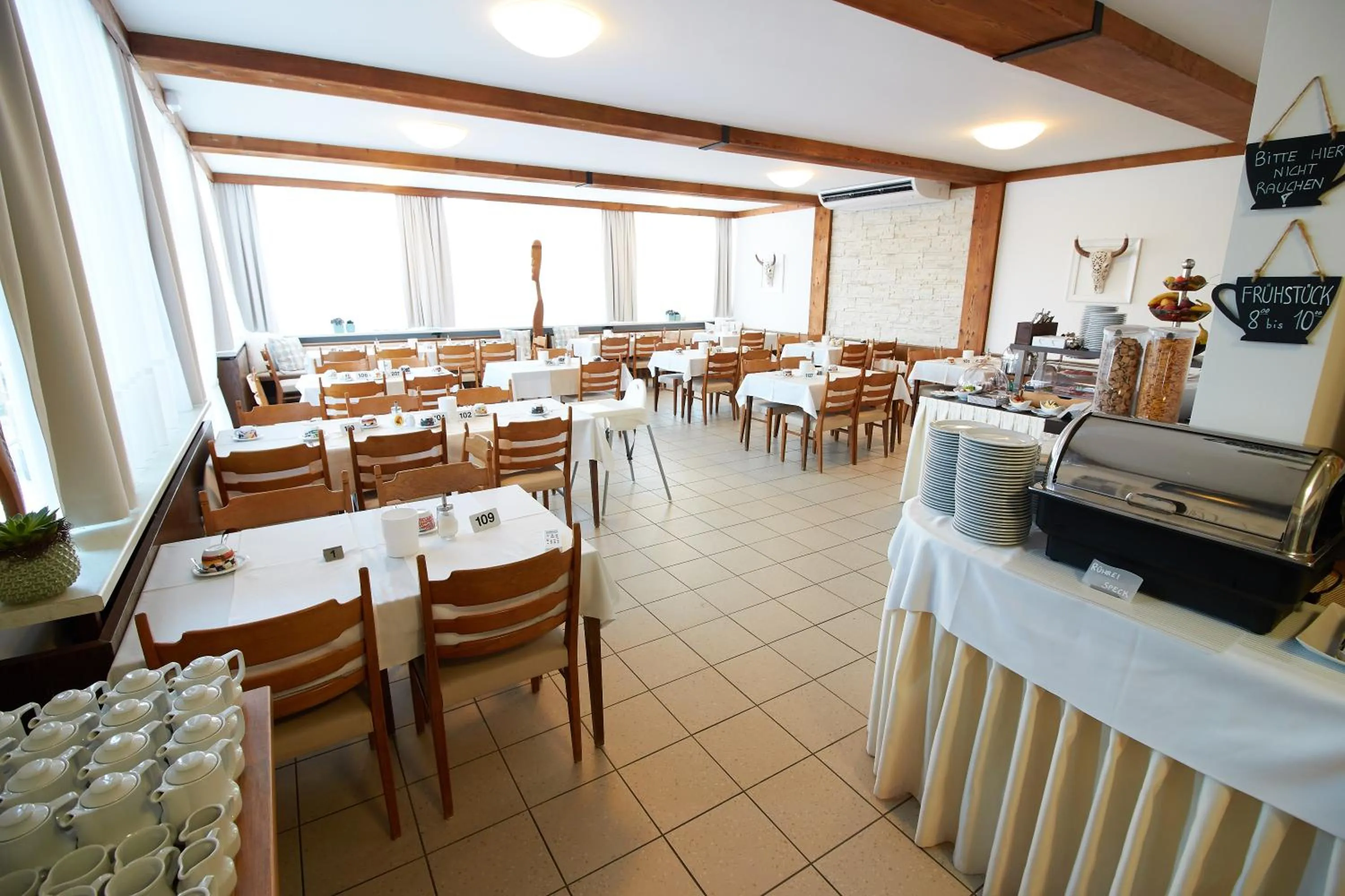 Buffet breakfast in Hotel & Restaurant Seehof