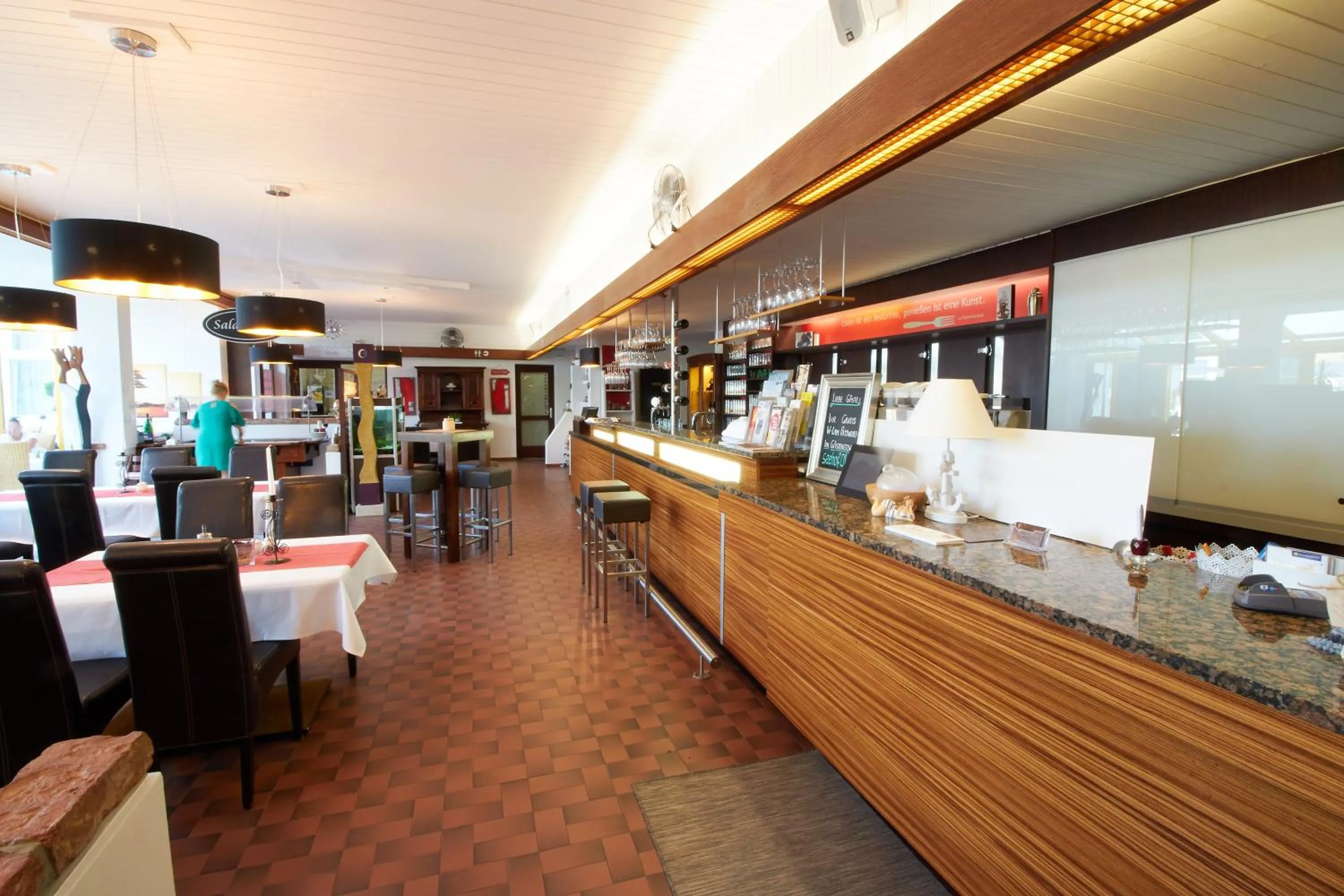 Lobby or reception in Hotel & Restaurant Seehof