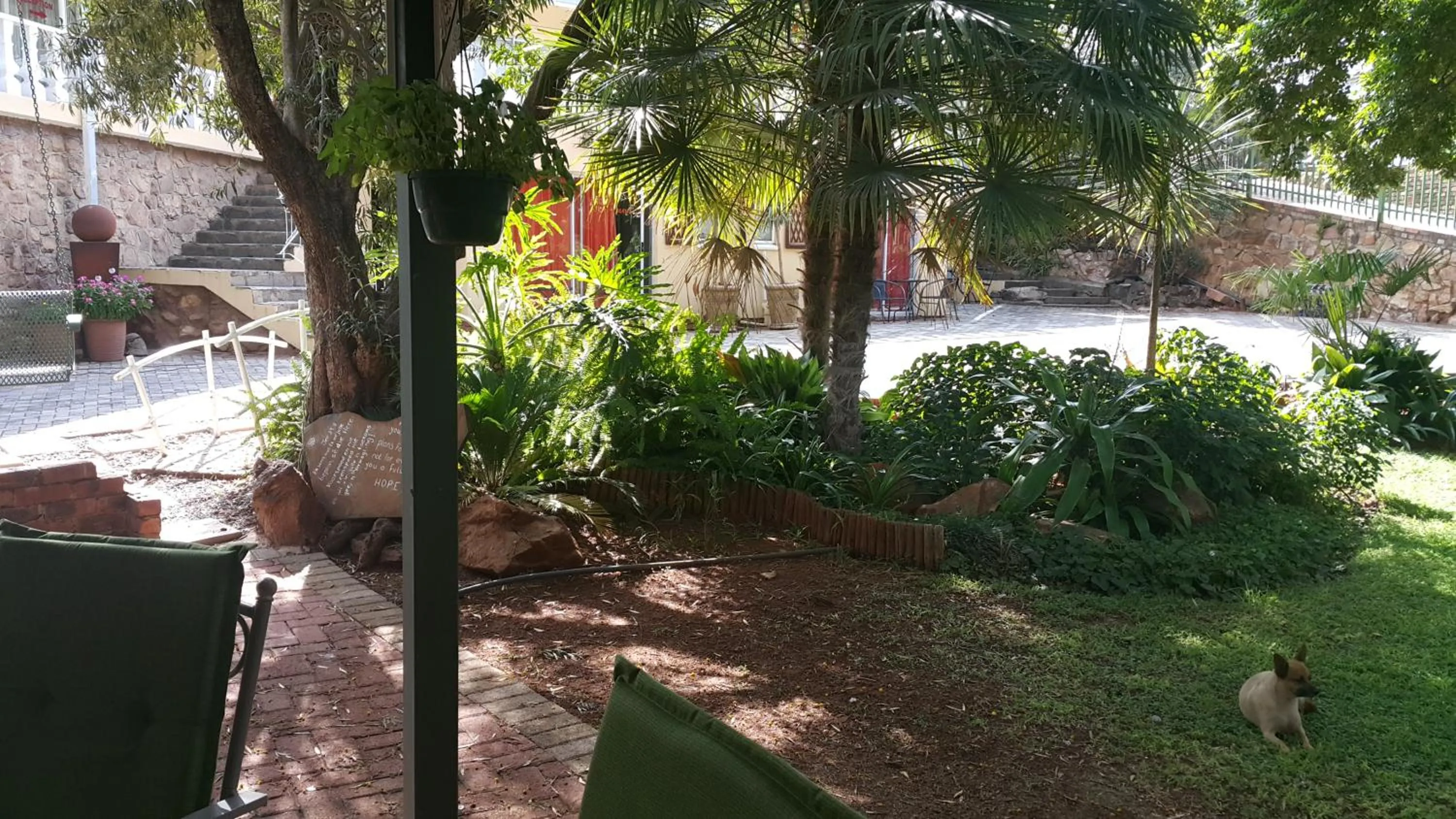 Garden in Gemstone Guest House