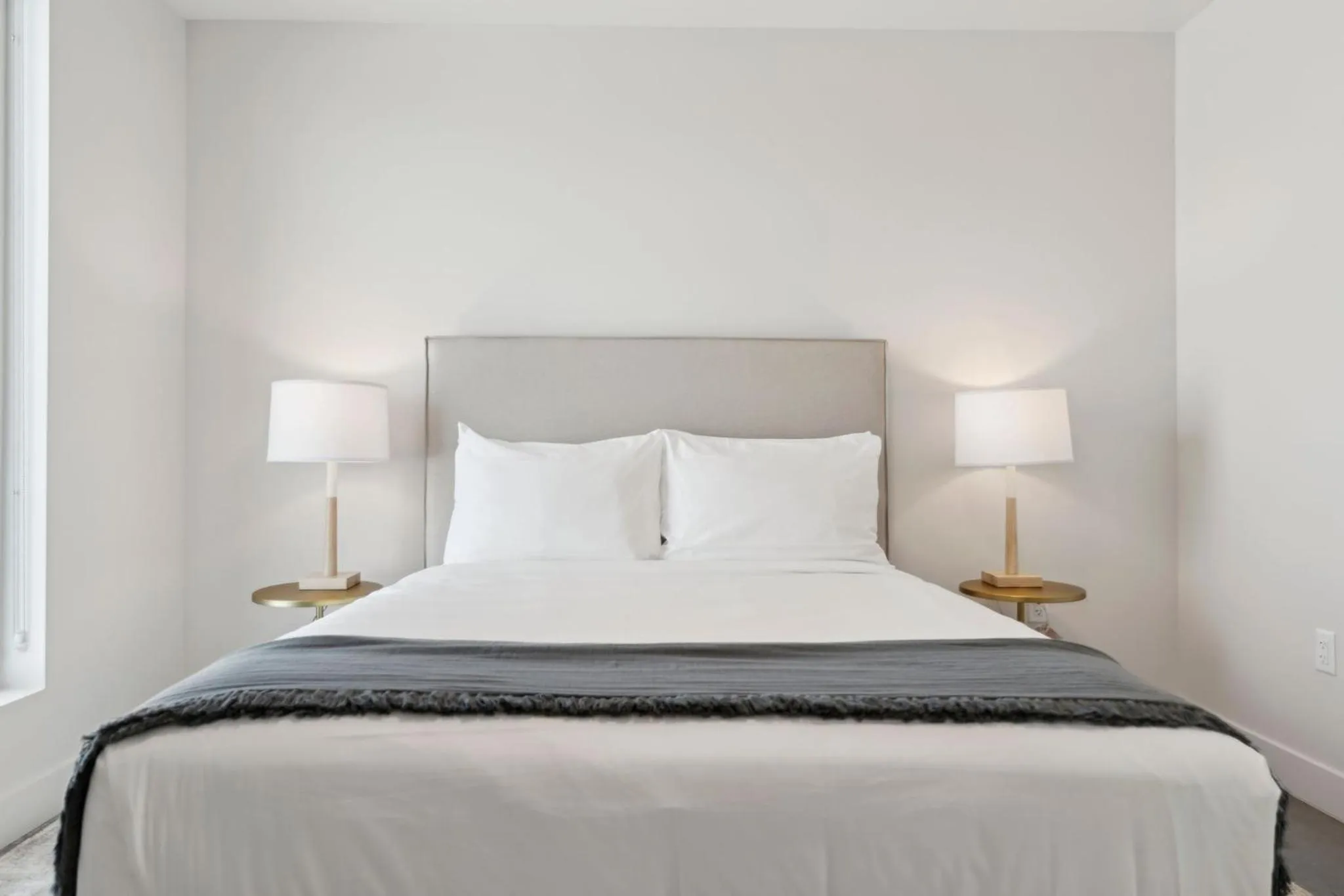 Bed in Placemakr Salt Lake City