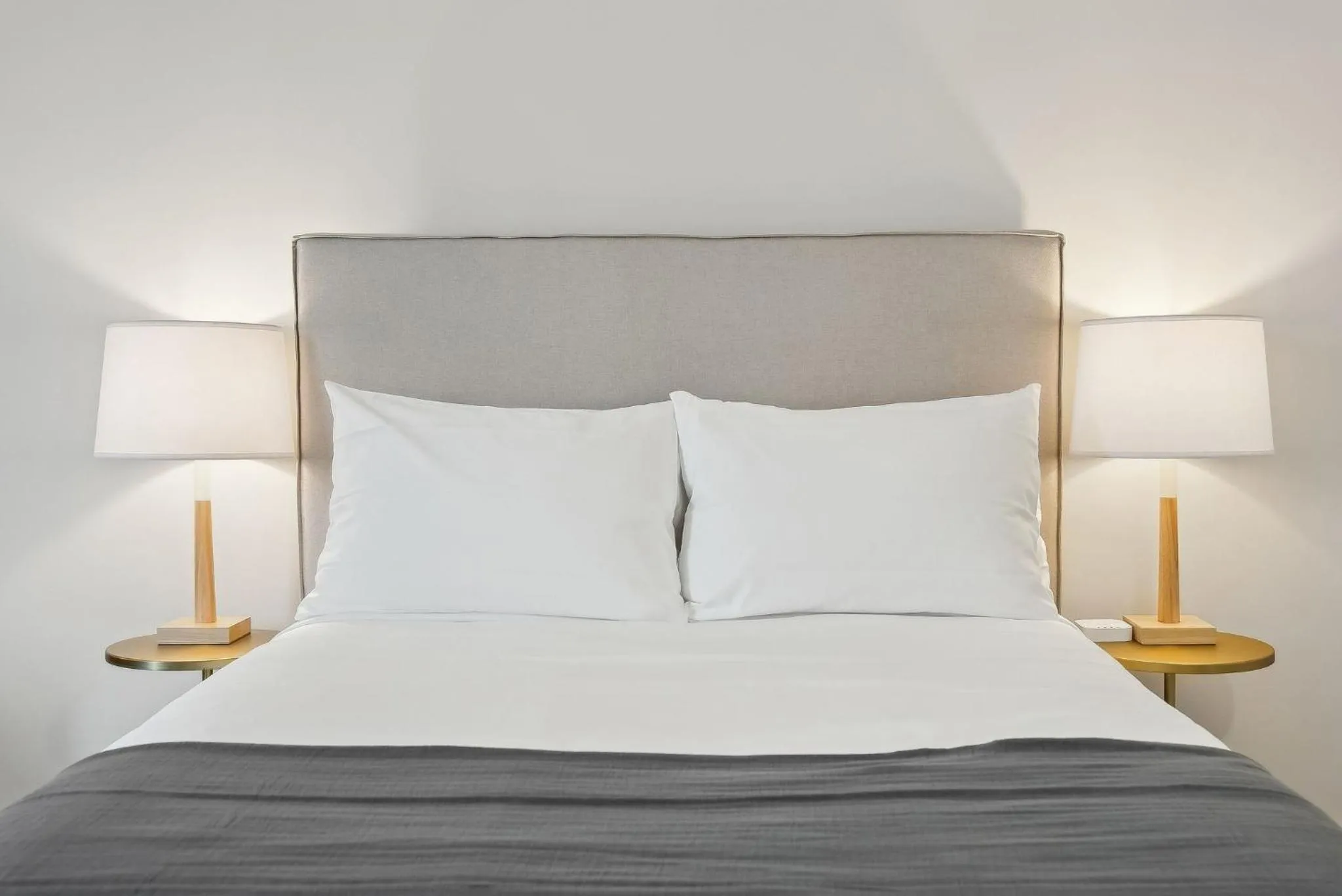 Bed in Placemakr Salt Lake City