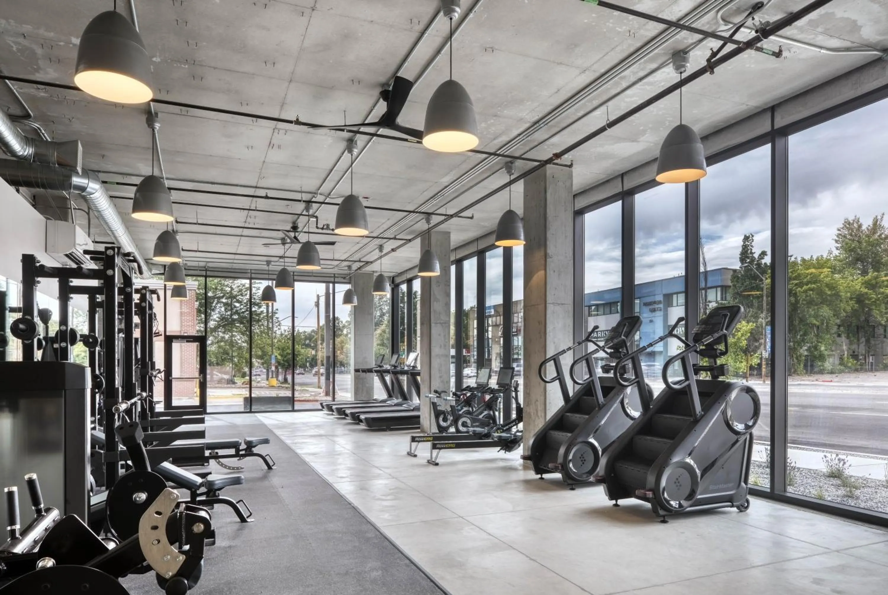 Fitness centre/facilities in Placemakr Salt Lake City