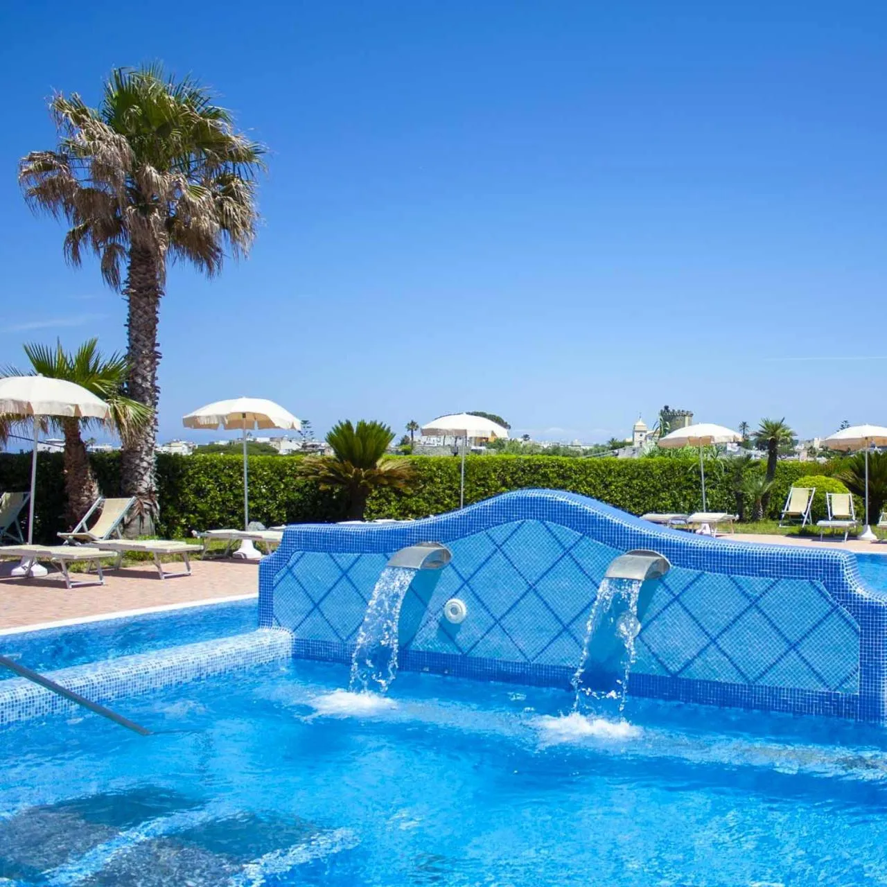 Swimming pool in Hotel Albatros