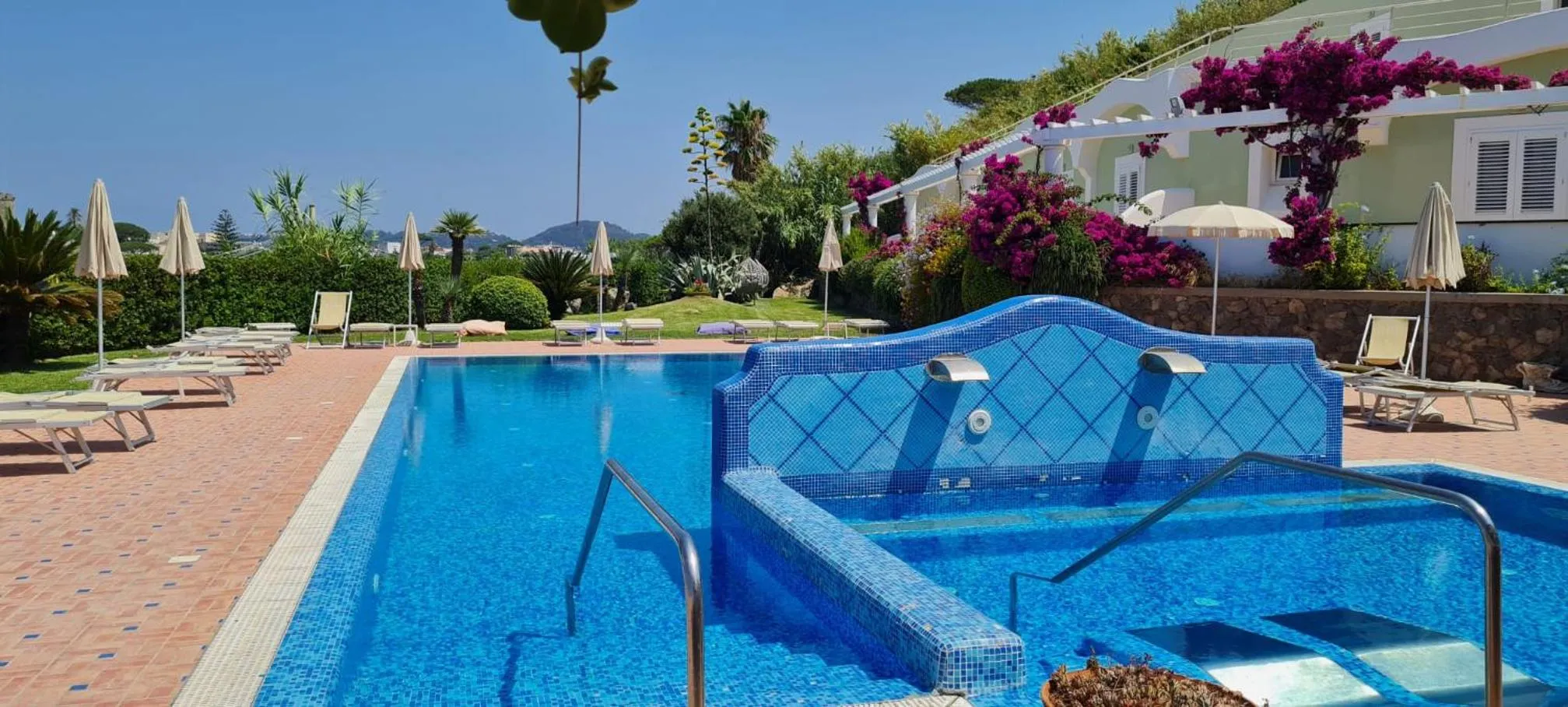 Swimming pool in Hotel Albatros